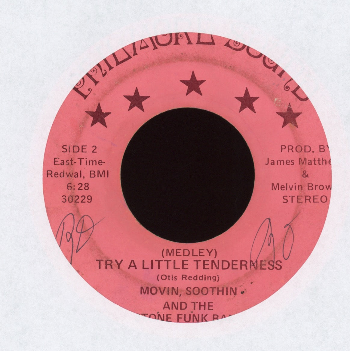 The Movin', Soothin', And Stone Funk Band - That's The Way Love Is on Philmore Sound