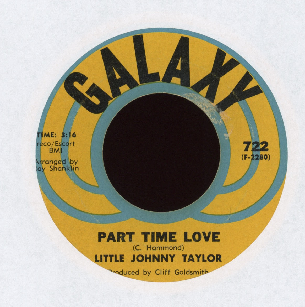 Little Johnny Taylor - Part Time Love on Galaxy