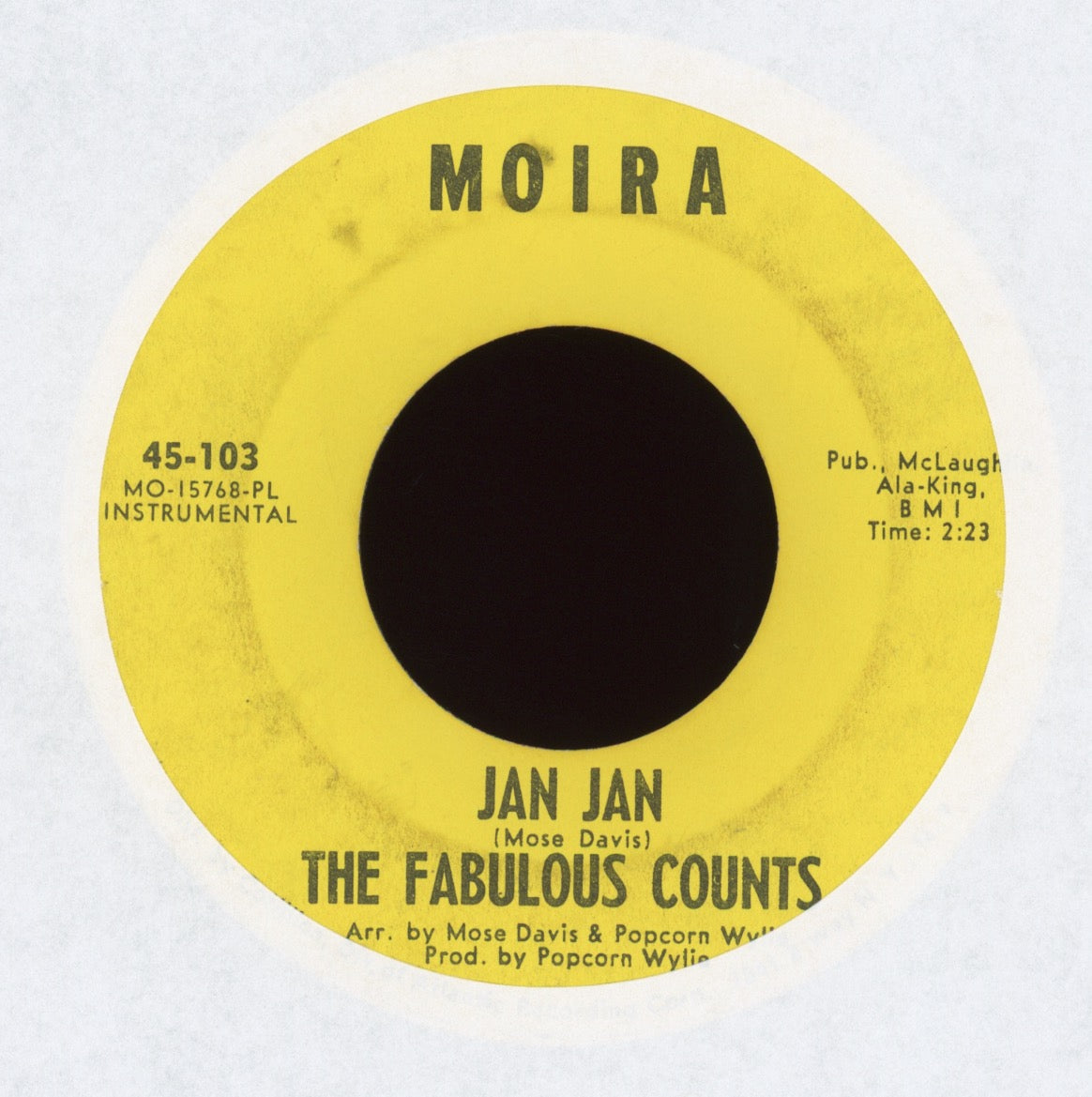 The Fabulous Counts - Jan Jan on Moira