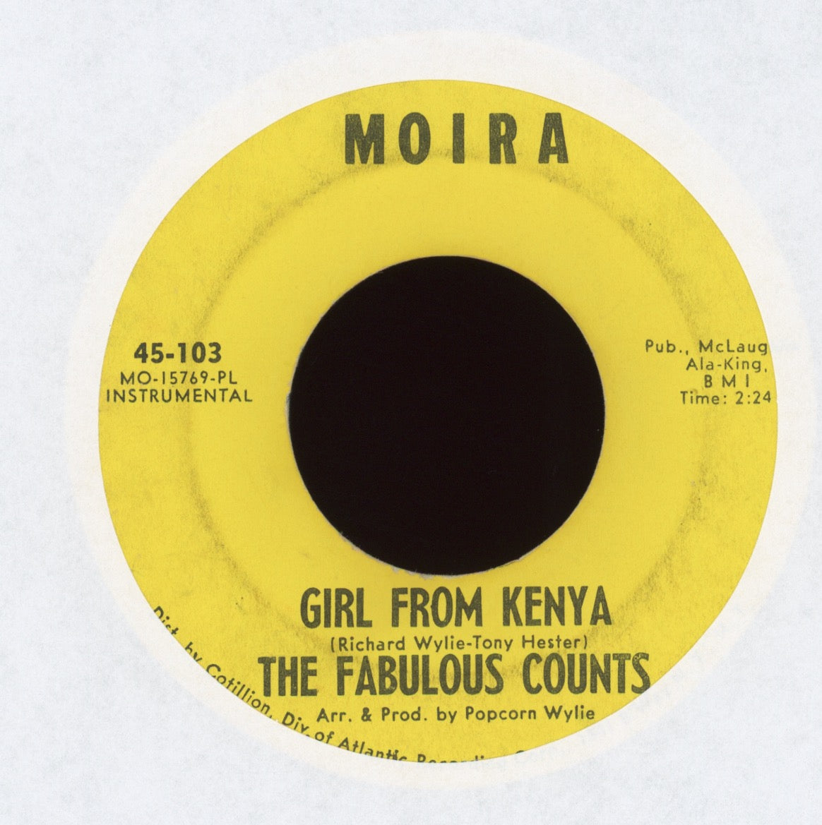 The Fabulous Counts - Jan Jan on Moira