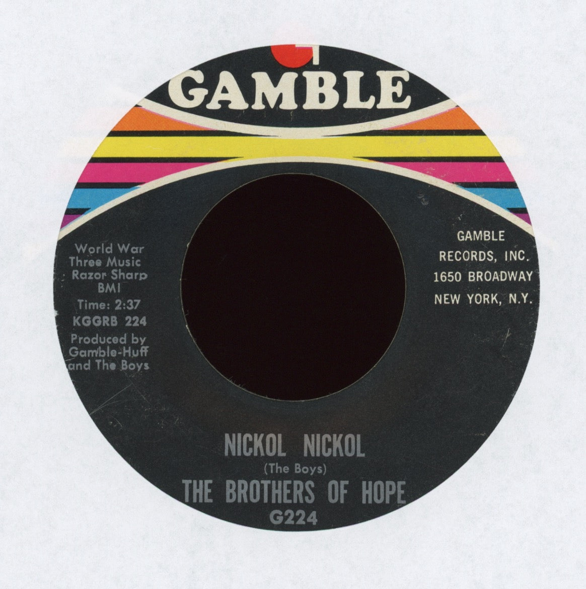 Brothers Of Hope -Nickol Nickol on Gamble