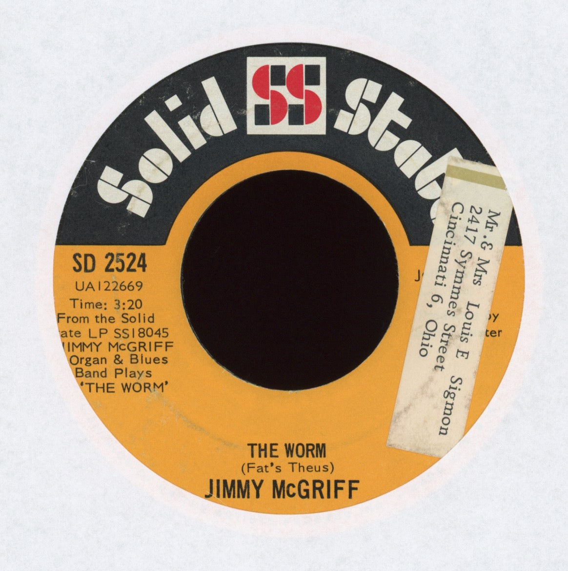 Jimmy McGriff - The Worm on Solid State