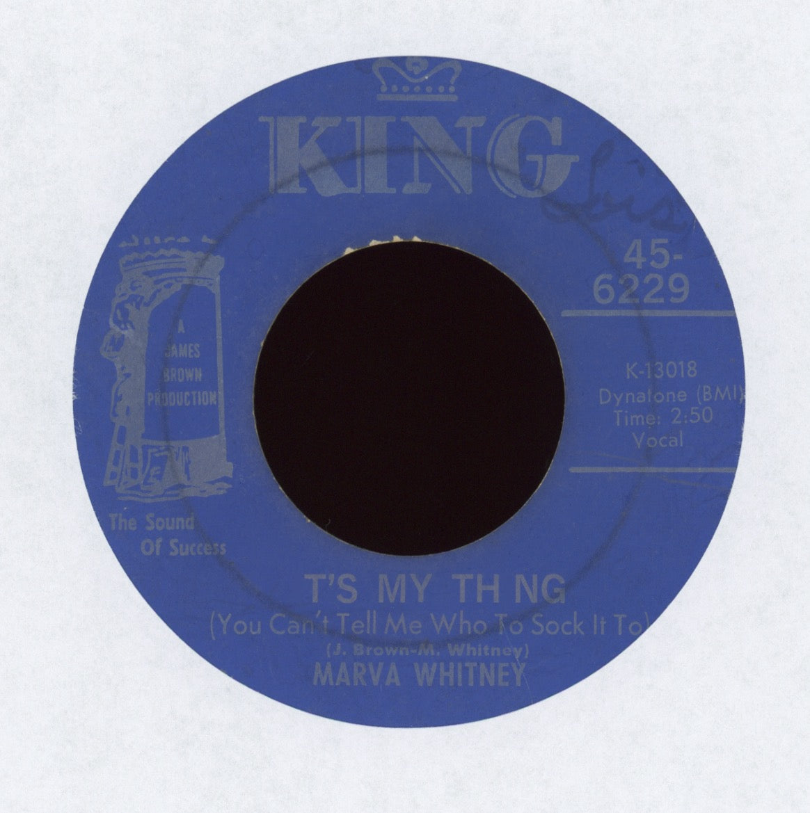 Marva Whitney - It's My Thing on King