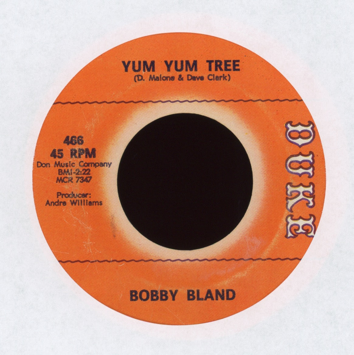 Bobby Bland - Yum Yum Tree on Duke