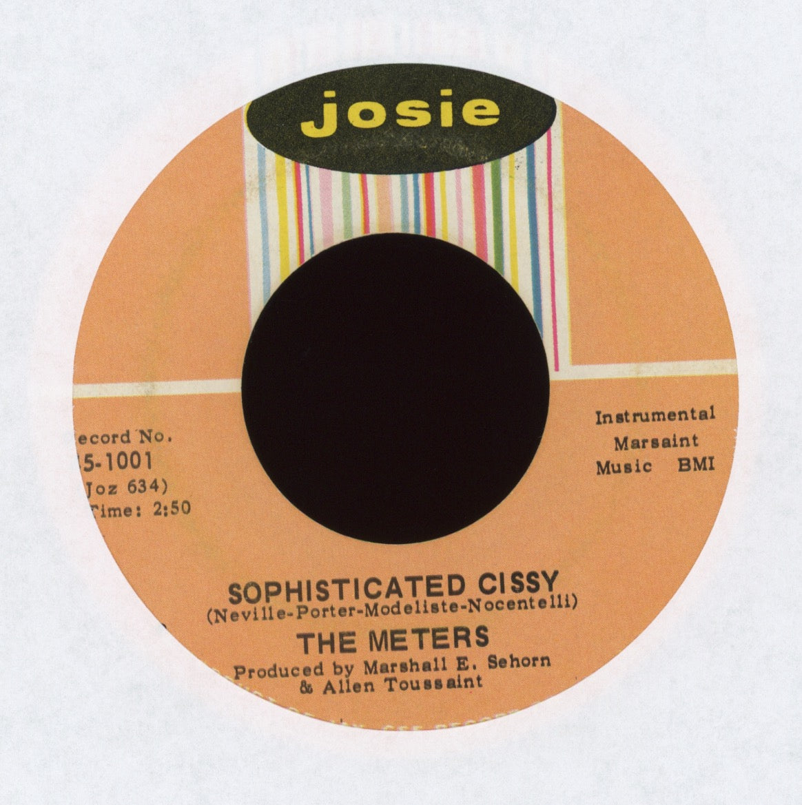 The Meters - Sophisticated Cissy on Josie