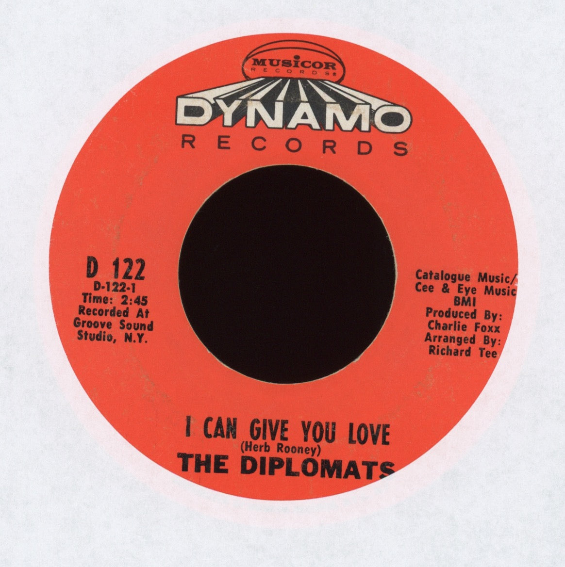 The Diplomats - I Can Give You Love on Dynamo