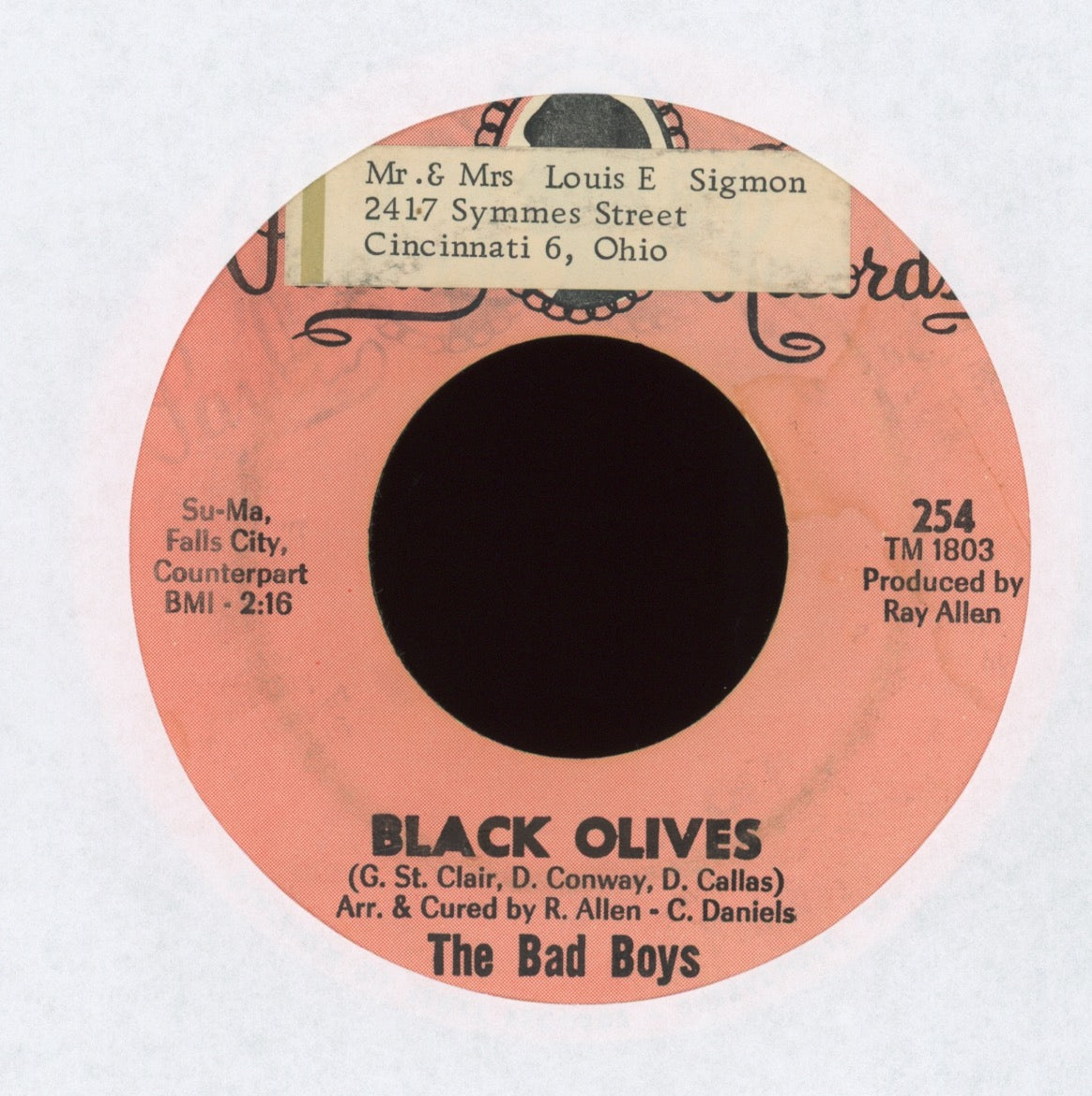 The Bad Boys - Love on Paula