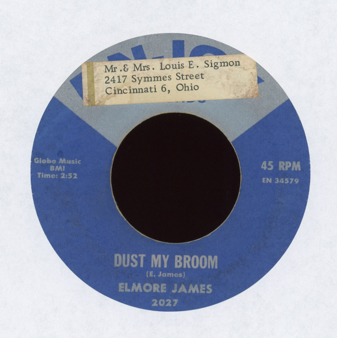 Elmore James - Dust My Broom on Enjoy
