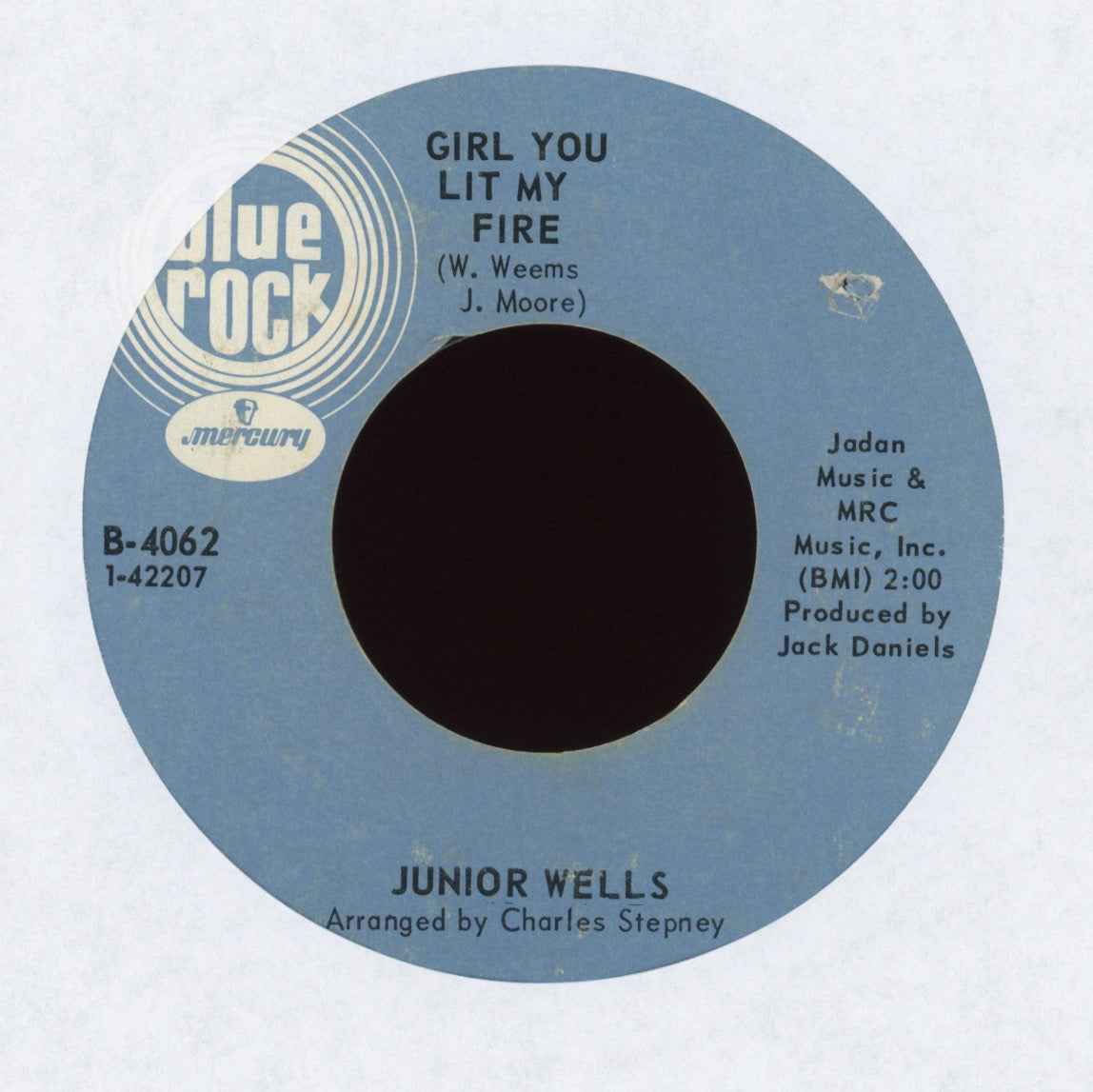 Junior Wells - Girl You Lit My Fire on Blue Rock