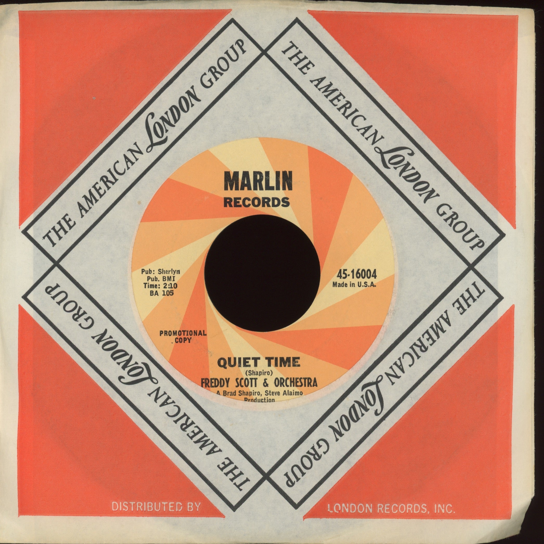 Freddy Scott Orchestra - Pow City on Marlin Promo