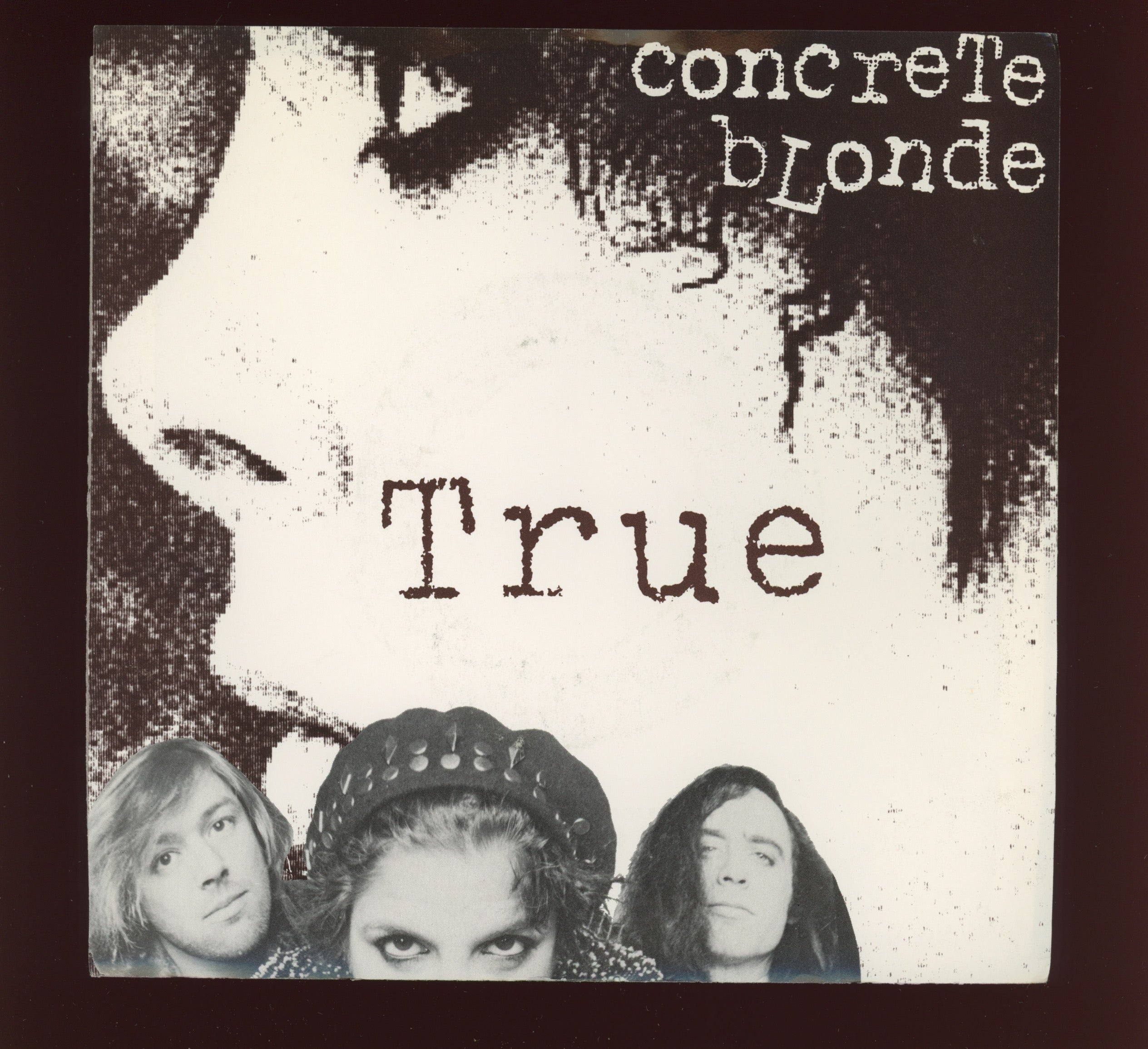 Concrete Blonde - True on I.R.S With Picture Sleeve