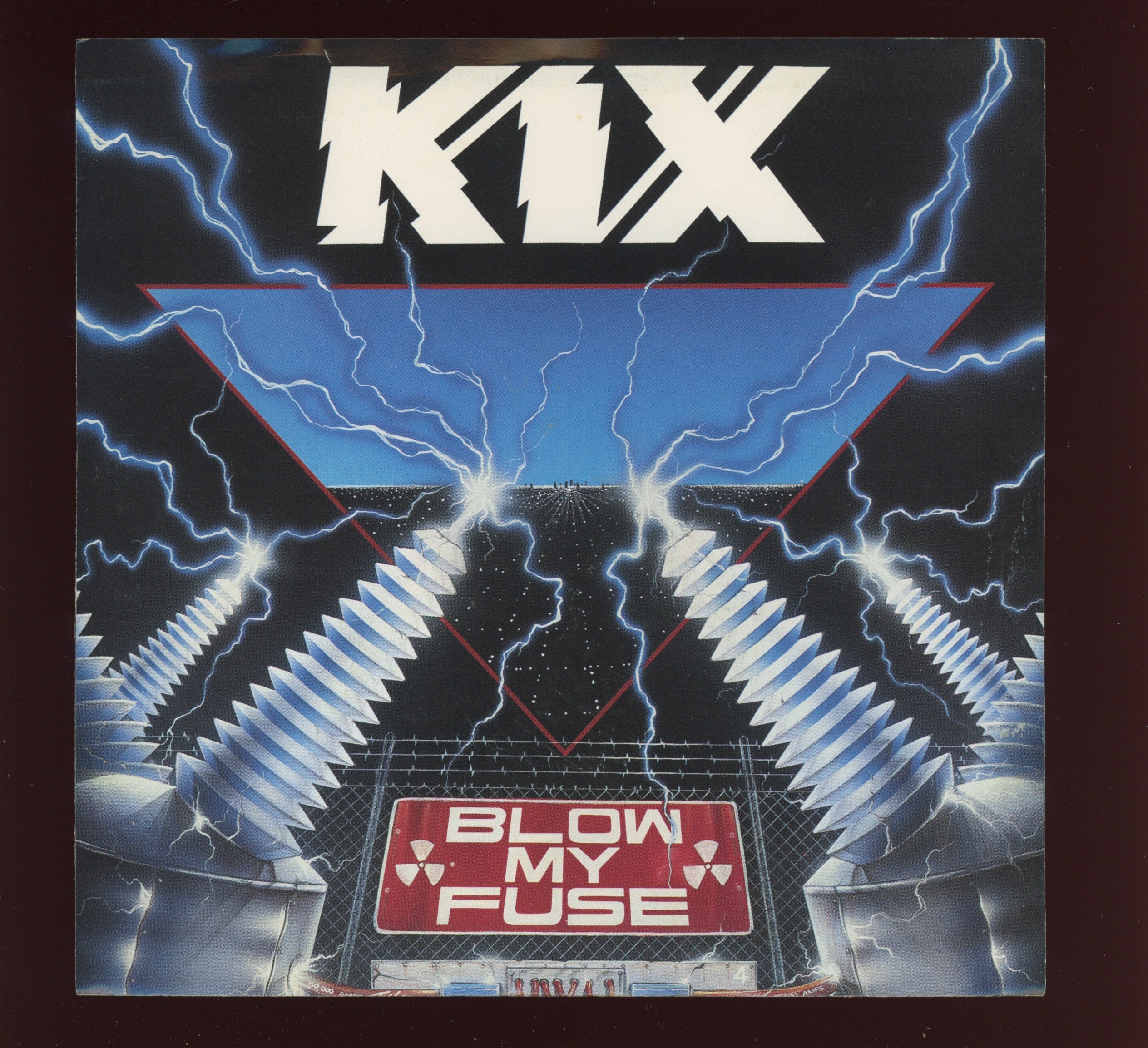 Kix - Blow My Fuse on Atlantic With Picture Sleeve