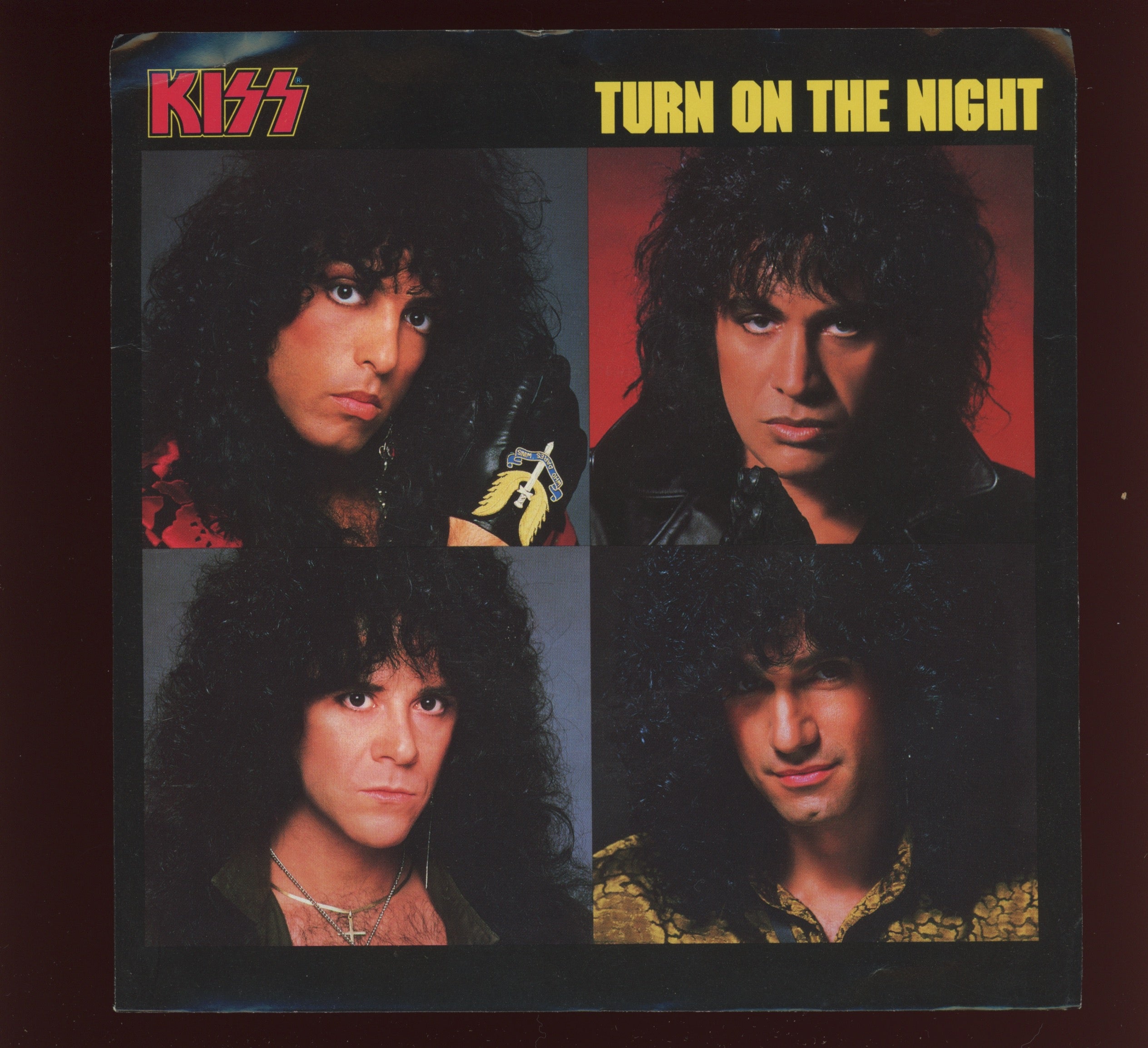 Kiss - Turn On The Night on Mercury With Picture Sleeve