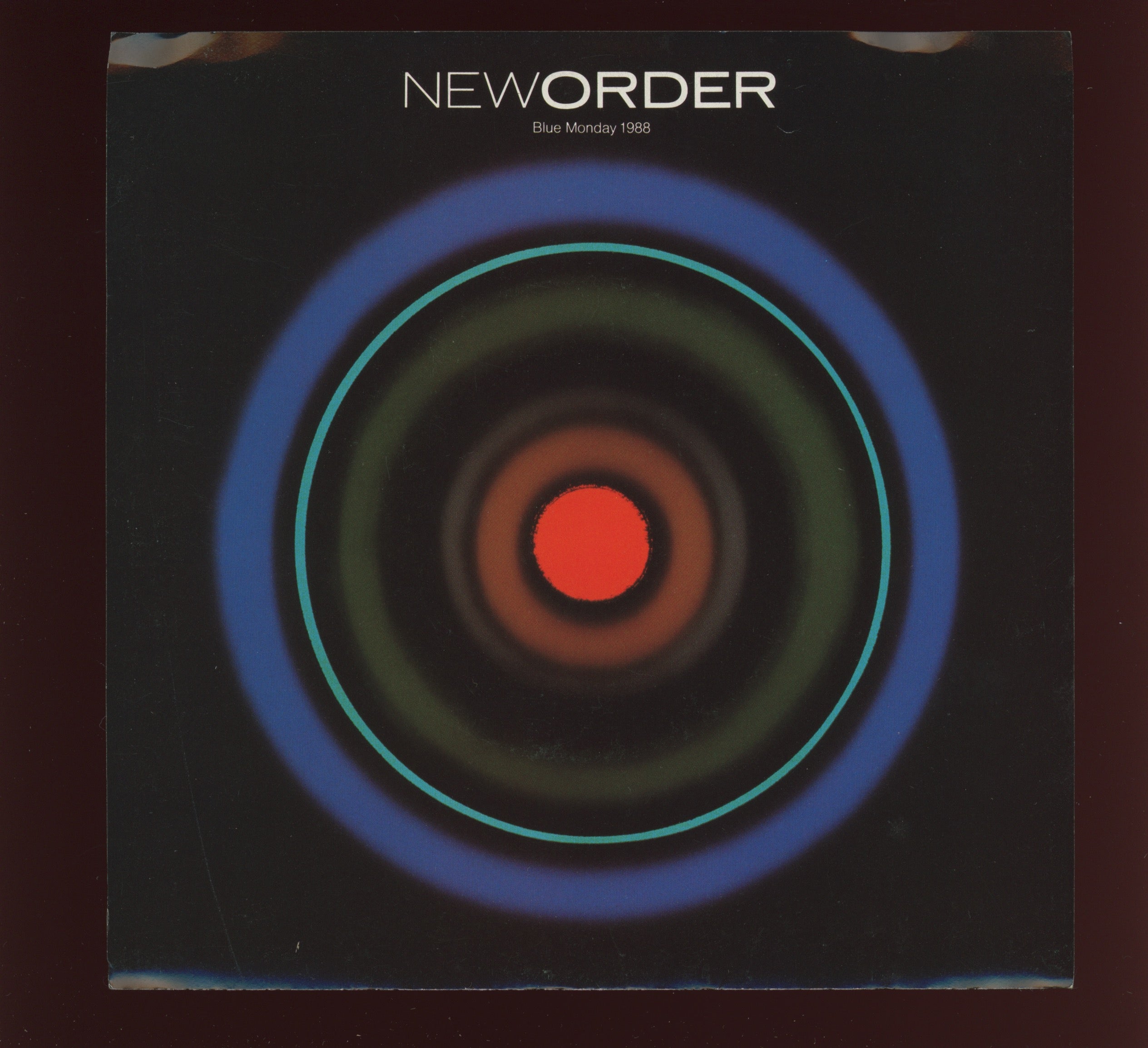 New Order - Blue Monday 1988 on Qwest With Picture Sleeve