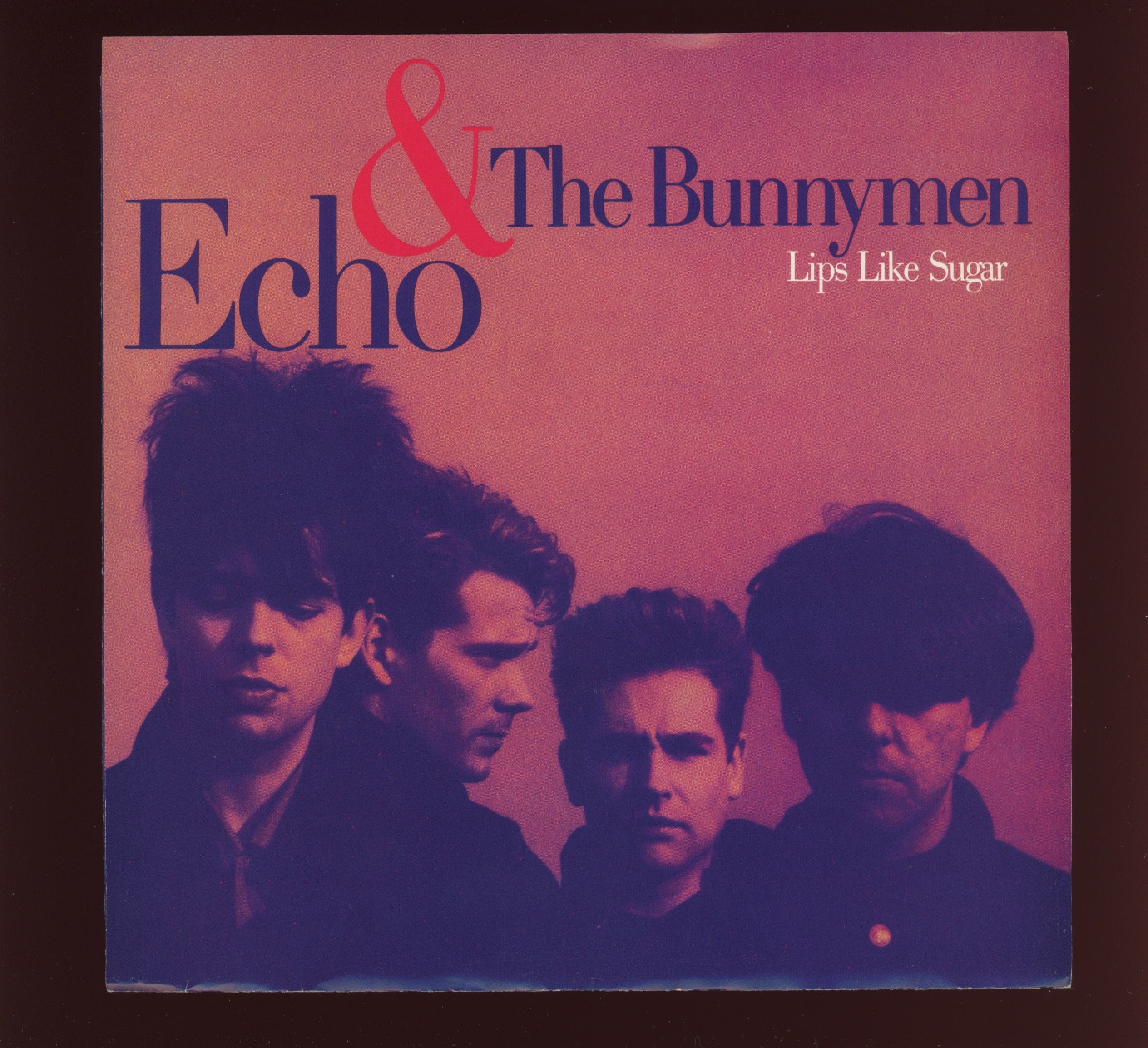 Echo & The Bunnymen - Lips Like Sugar on Sire With Picture Sleeve
