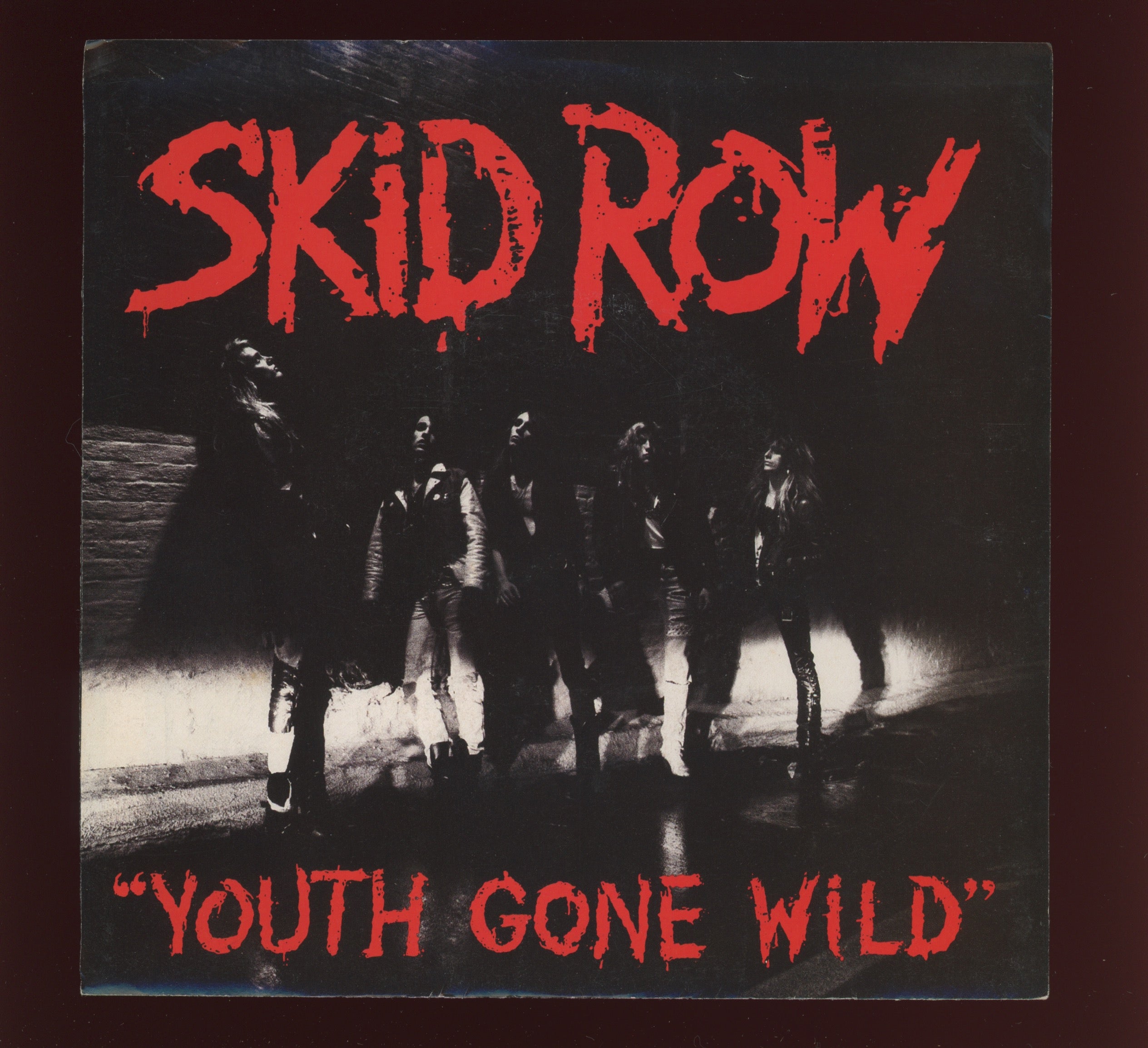 Skid Row - Youth Gone Wild on Atlantic With Picture Sleeve