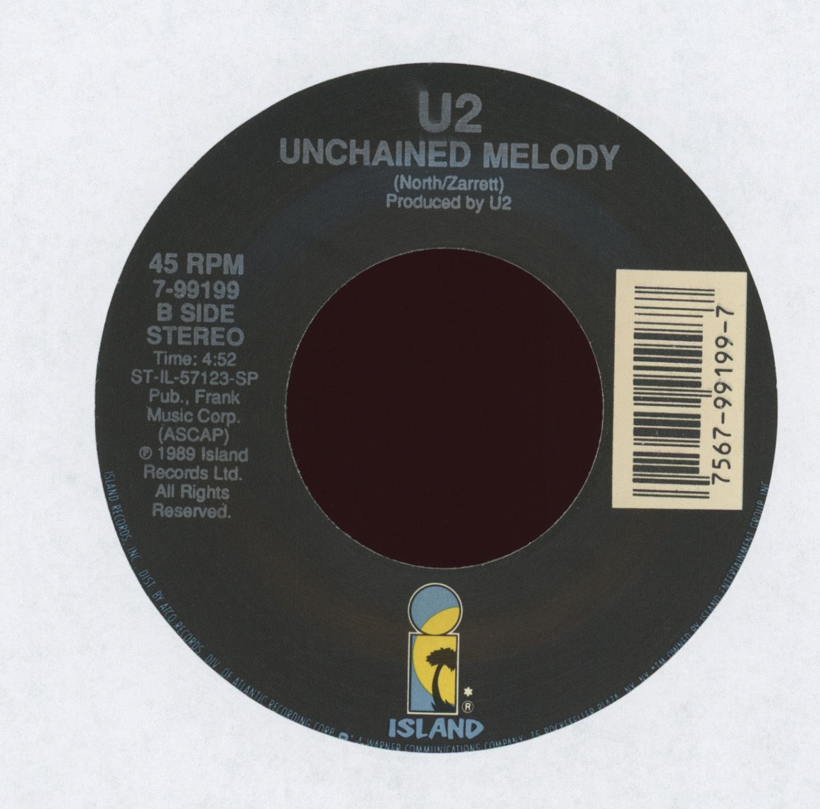 U2 - All I Want Is You on Island With Picture Sleeve