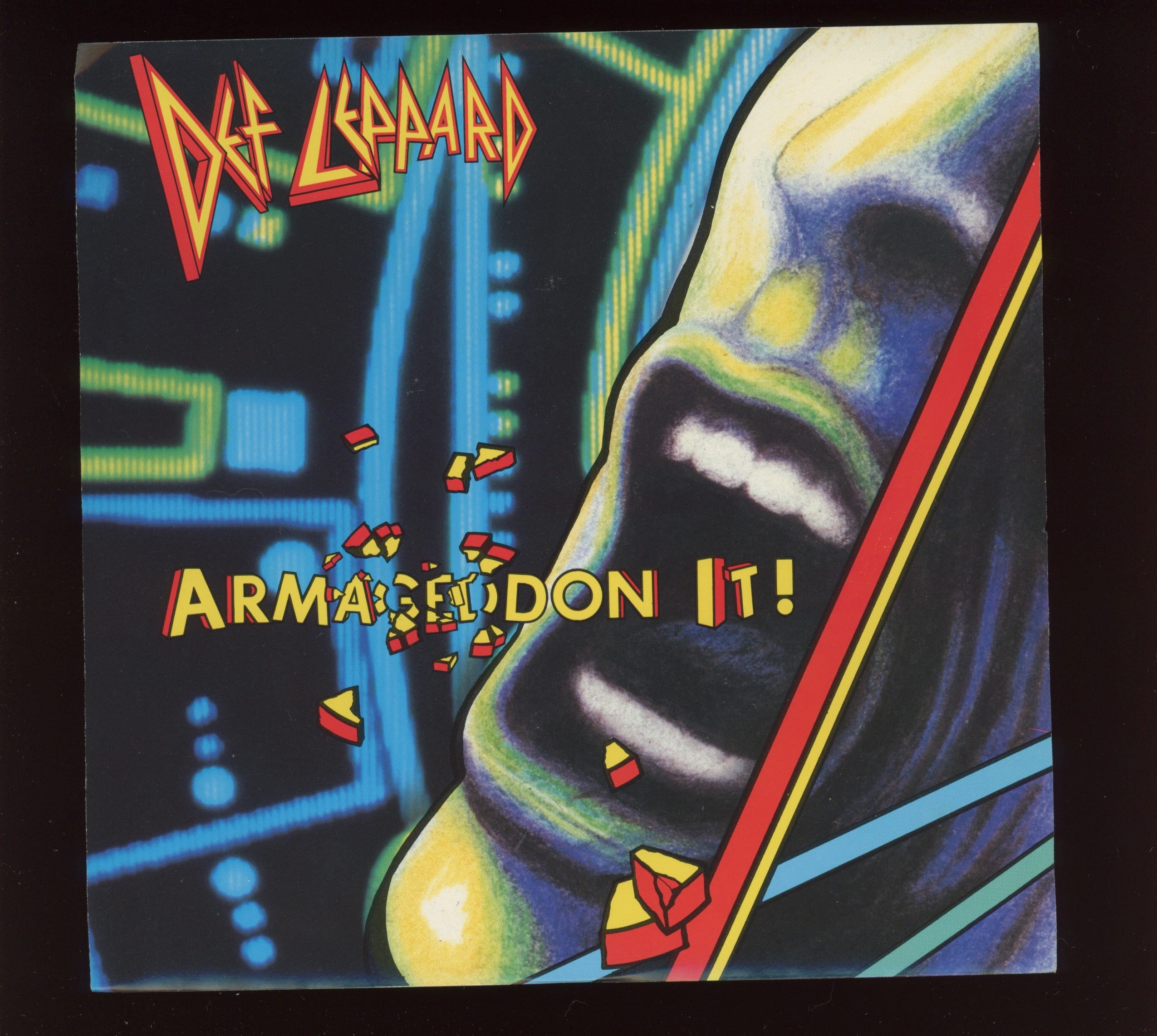 Def Leppard - Armageddon It! on Mercury With Picture Sleeve