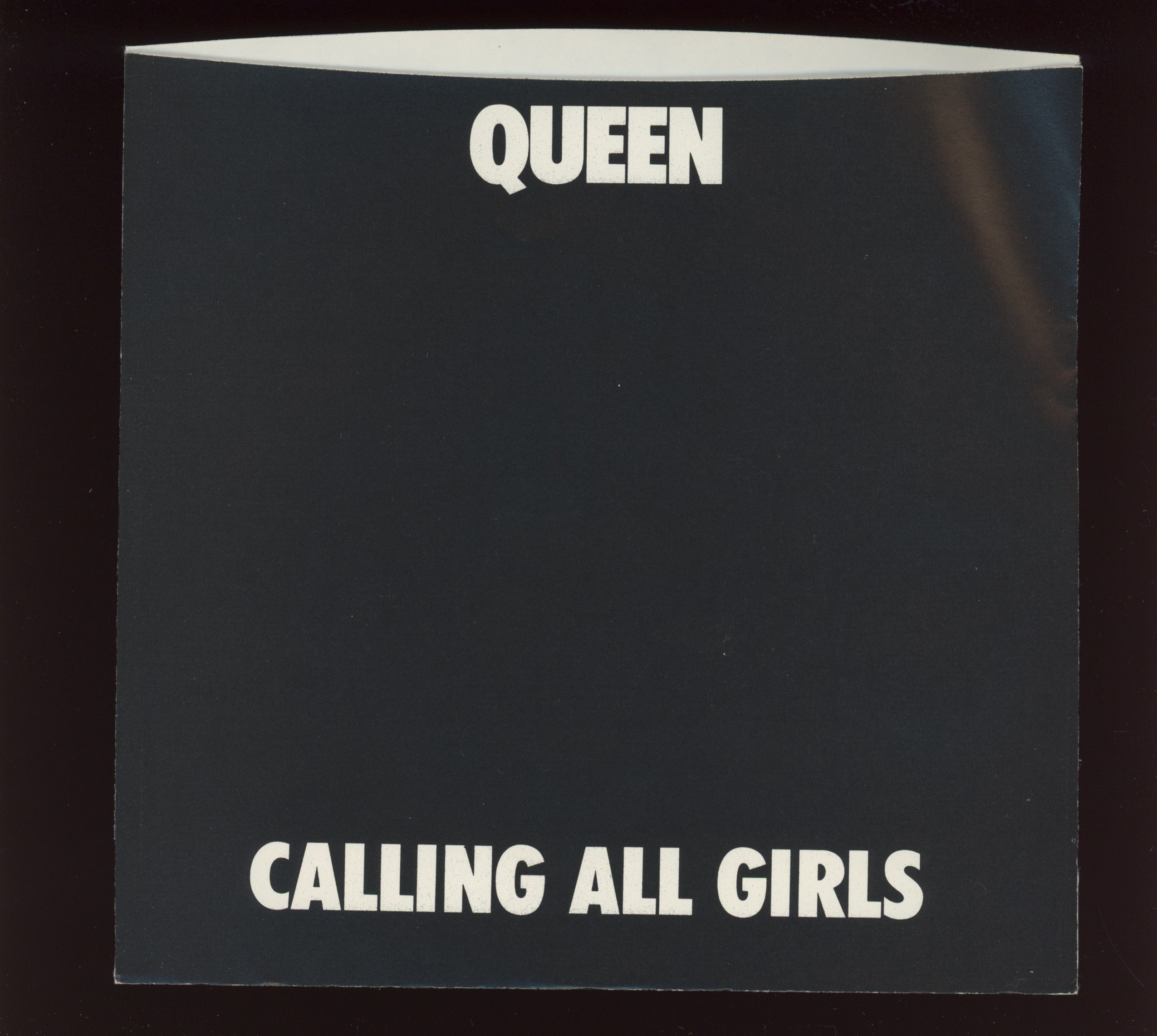 Queen - Calling All Girls on Elektra With Picture Sleeve