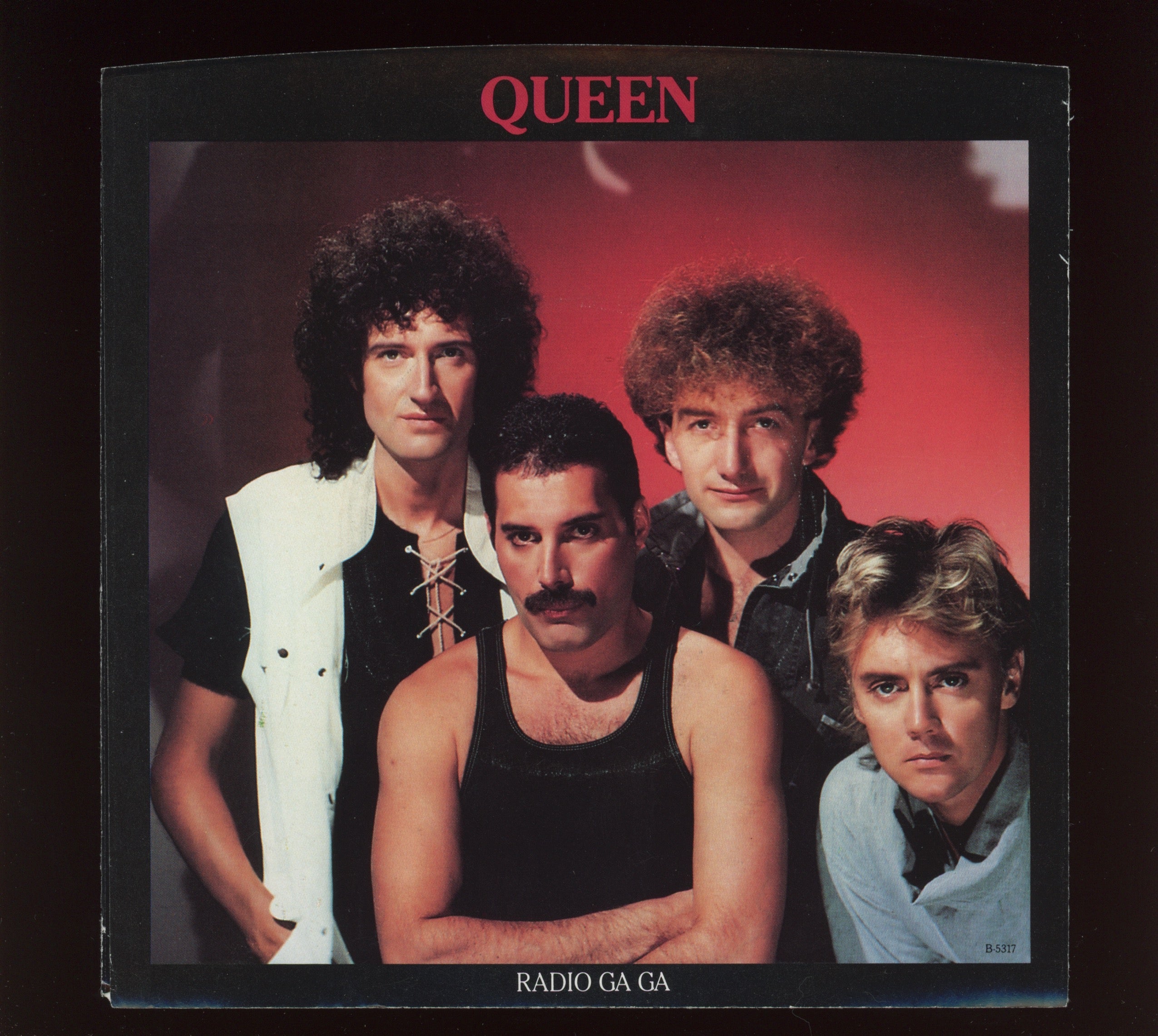 Queen - Radio Ga Ga on Capitol With Picture Sleeve