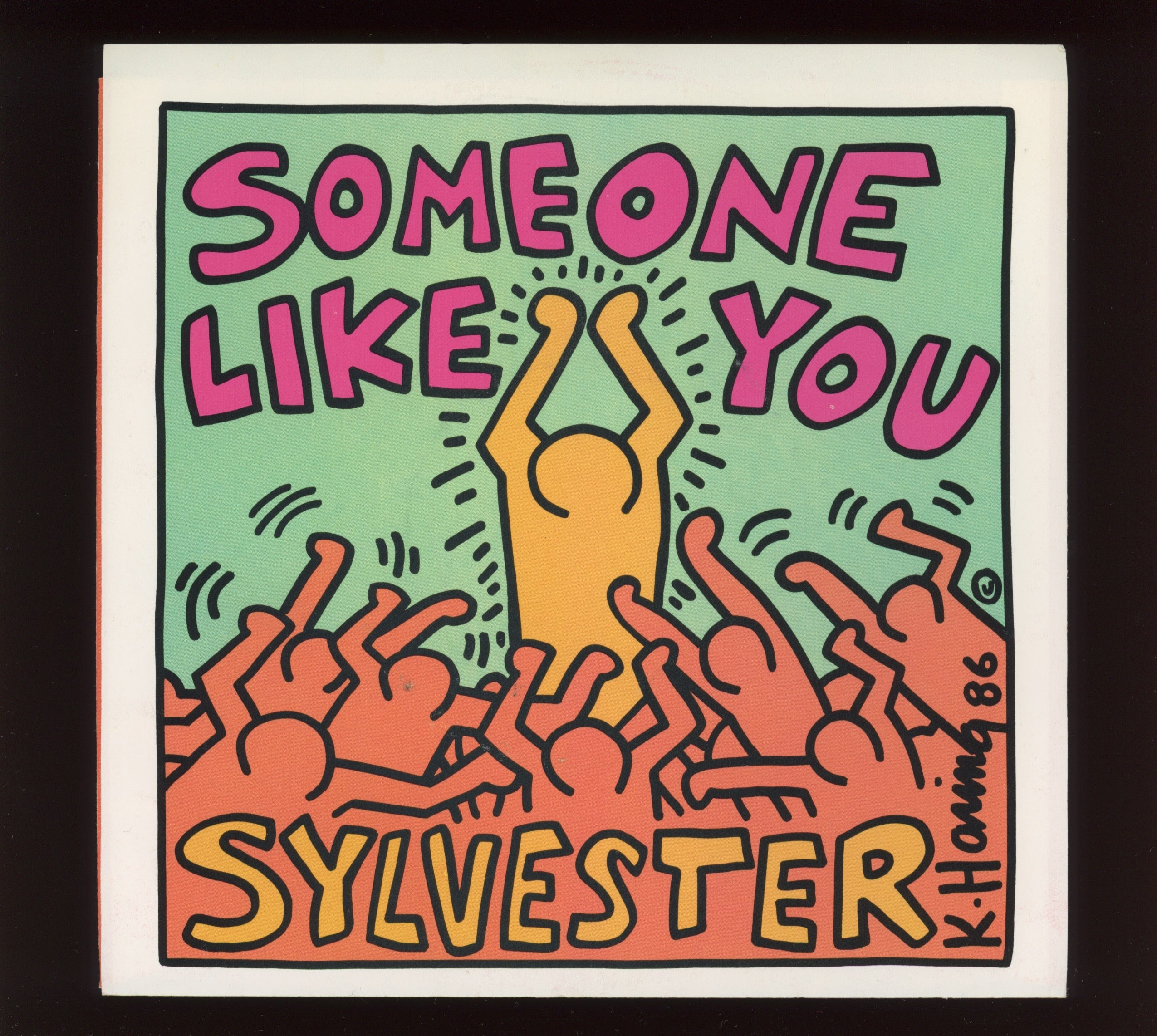 Sylvester - Someone Like You on WB With Keith Haring Picture Sleeve