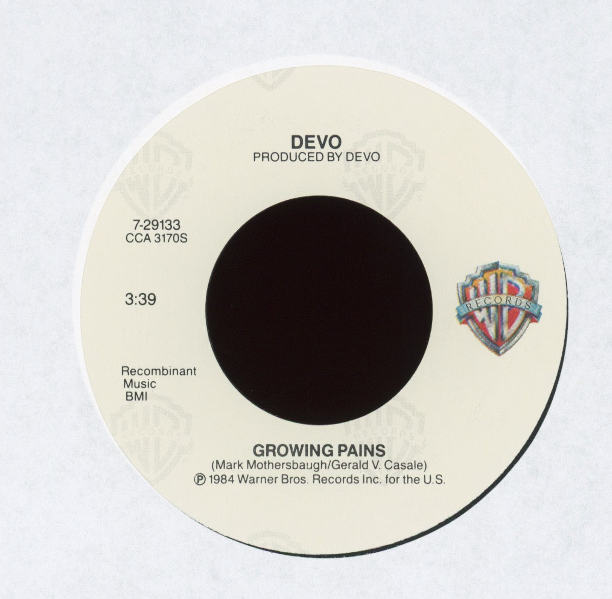 Devo - Are You Experienced? on WB With Picture Sleeve