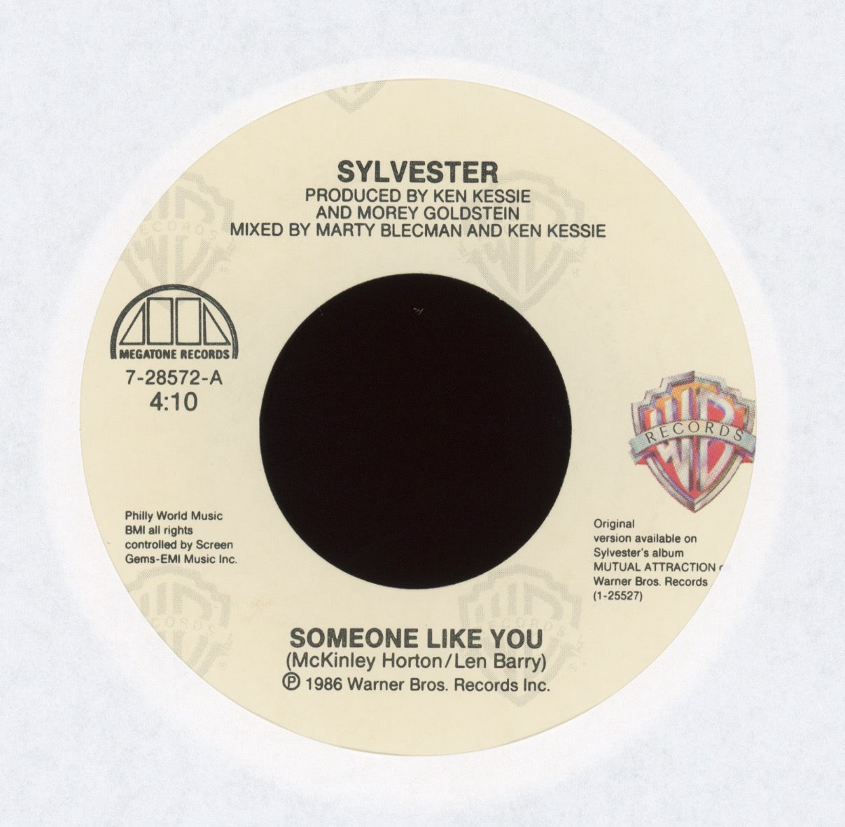 Sylvester - Someone Like You on WB With Keith Haring Picture Sleeve