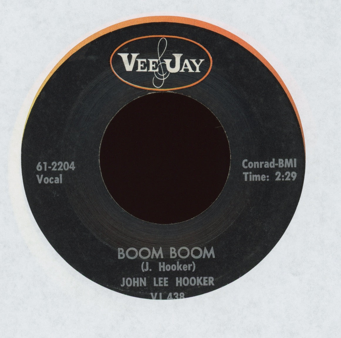 John Lee Hooker - Boom Boom on Vee Jay