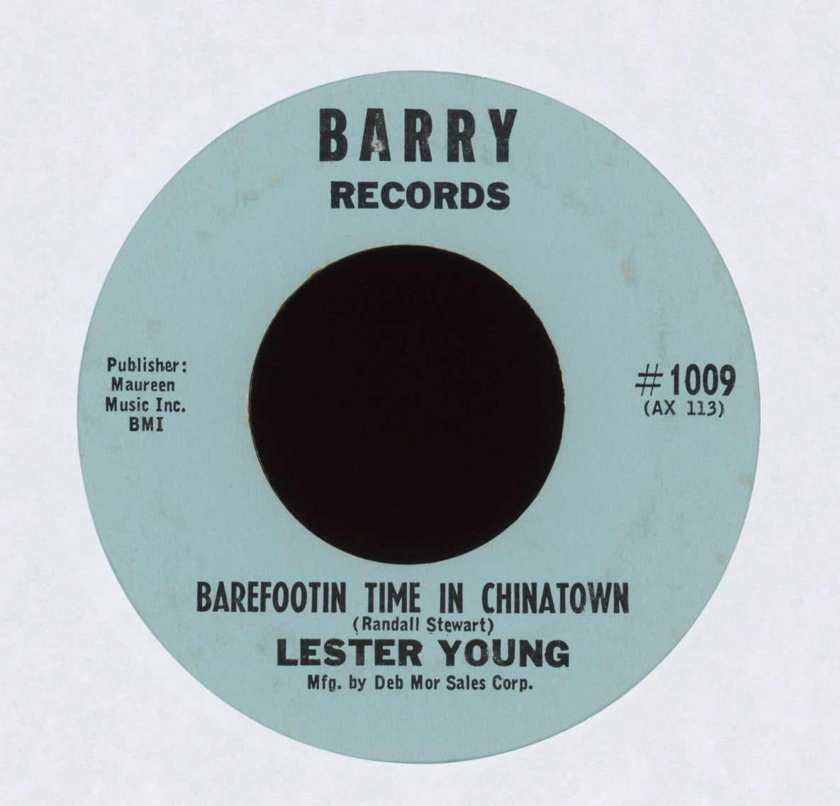 Lester Young - Barefootin Time In Chinatown on Barry