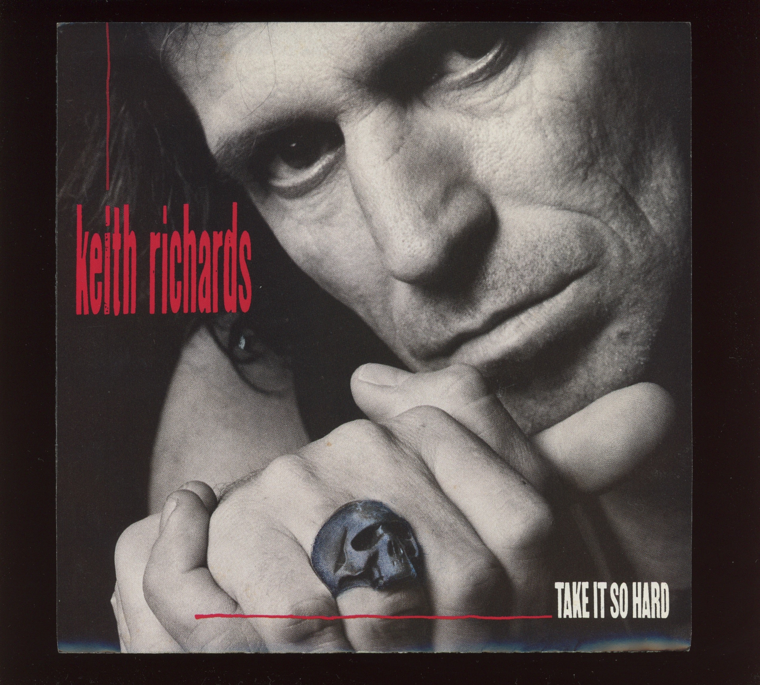 Keith Richards - Take It So Hard on Virgin With Picture Sleeve