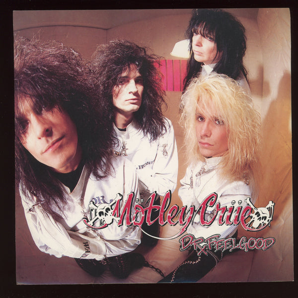 MOTLEY CRUE DR.FEELGOOD モトリー・クルー Mötley Crüe - Dr. Feelgood on Elektra With Picture Sleeve