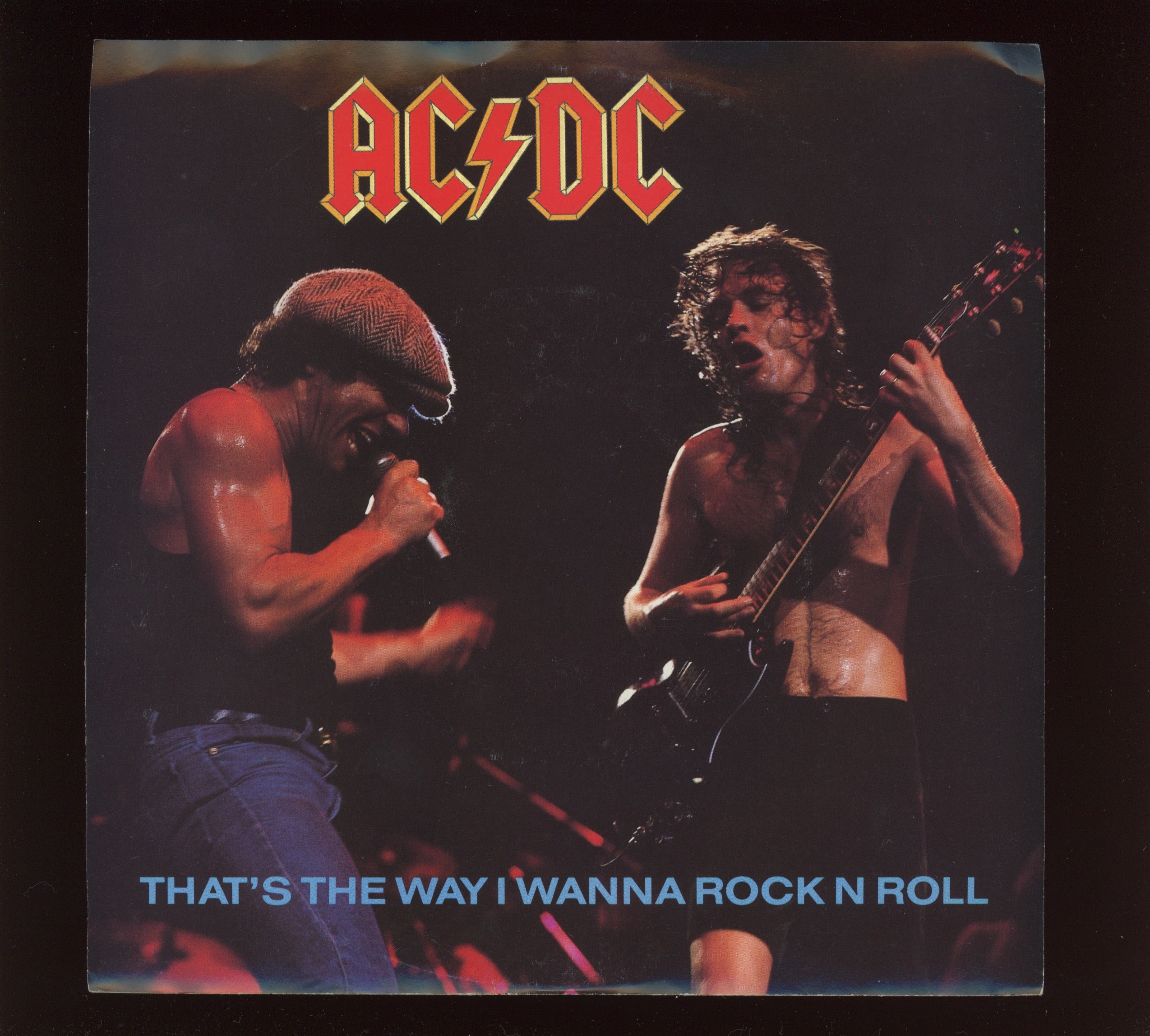 AC/DC - That's The Way I Wanna Rock N Roll on Atlantic With Picture Sleeve