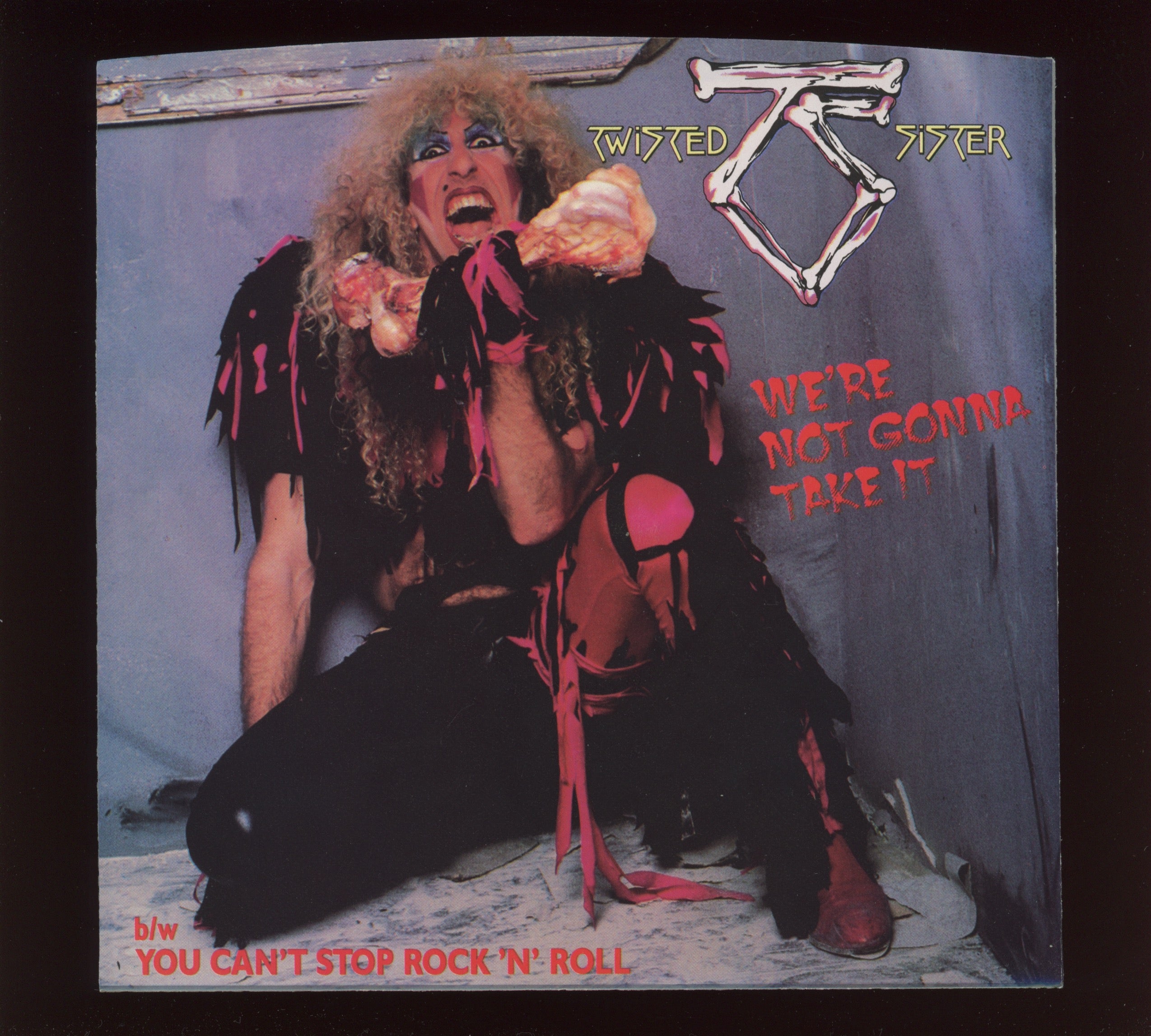 Twisted Sister - We're Not Gonna Take It on Atlantic With Picture Sleeve