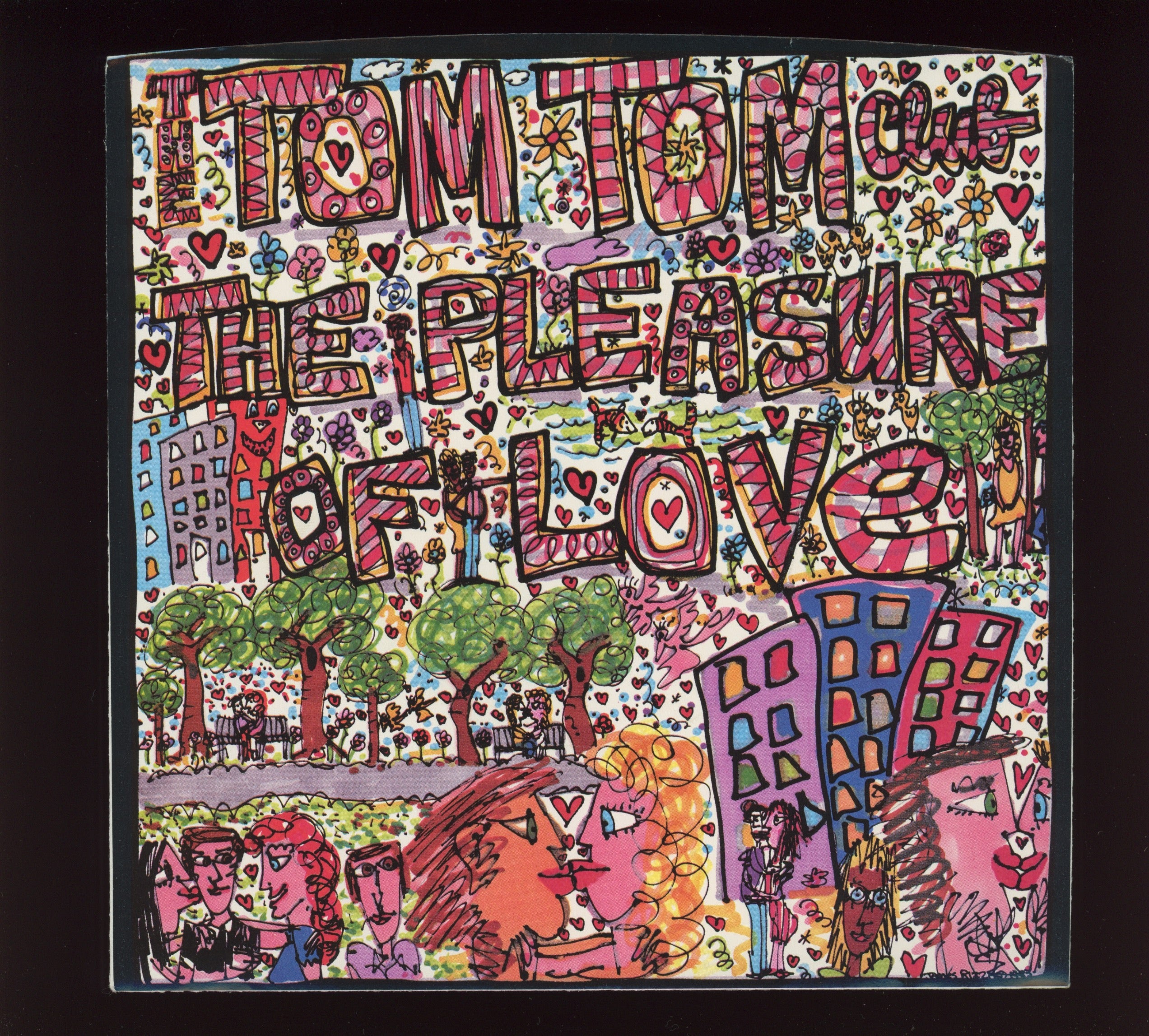Tom Tom Club - The Pleasure Of Love on Sire With Picture Sleeve