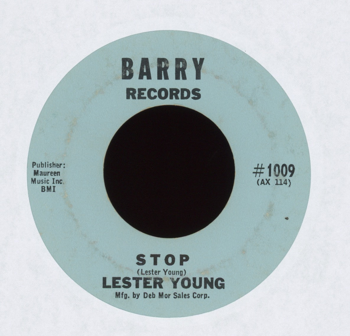 Lester Young - Barefootin Time In Chinatown on Barry