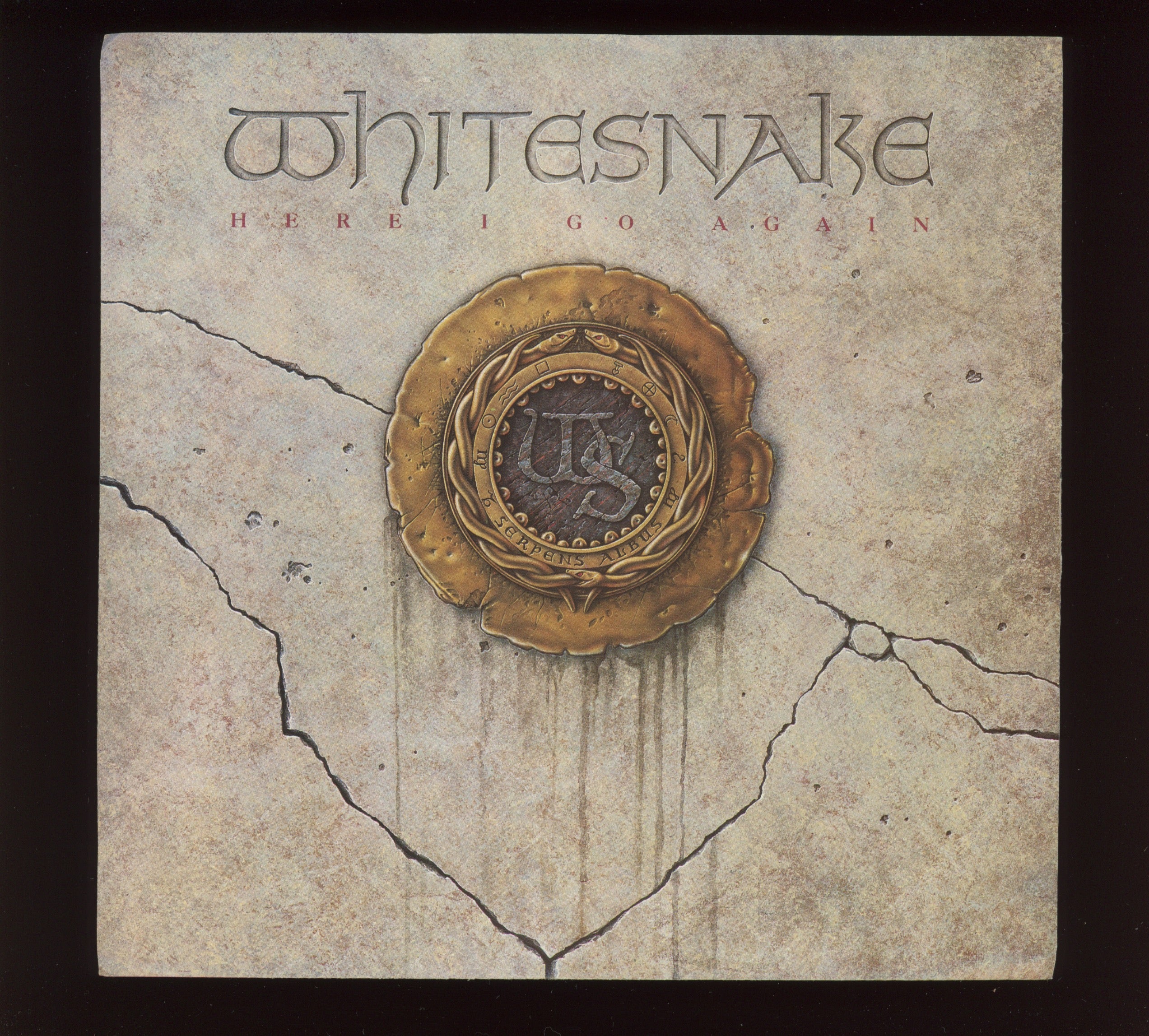 Whitesnake - Here I Go Again on Geffen With Picture Sleeve