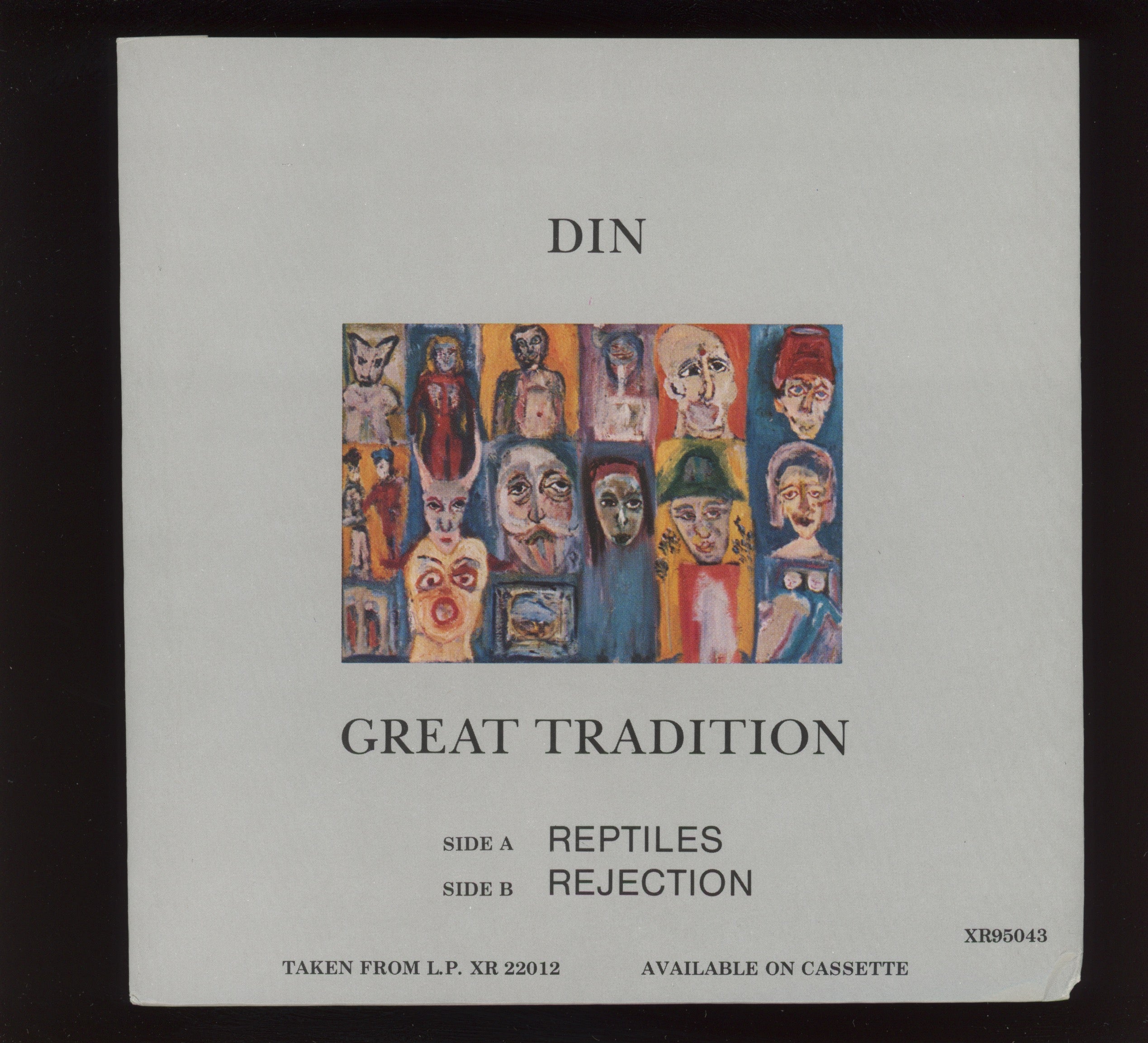 Din - Great Tradition on Rocshire With Picture Sleeve