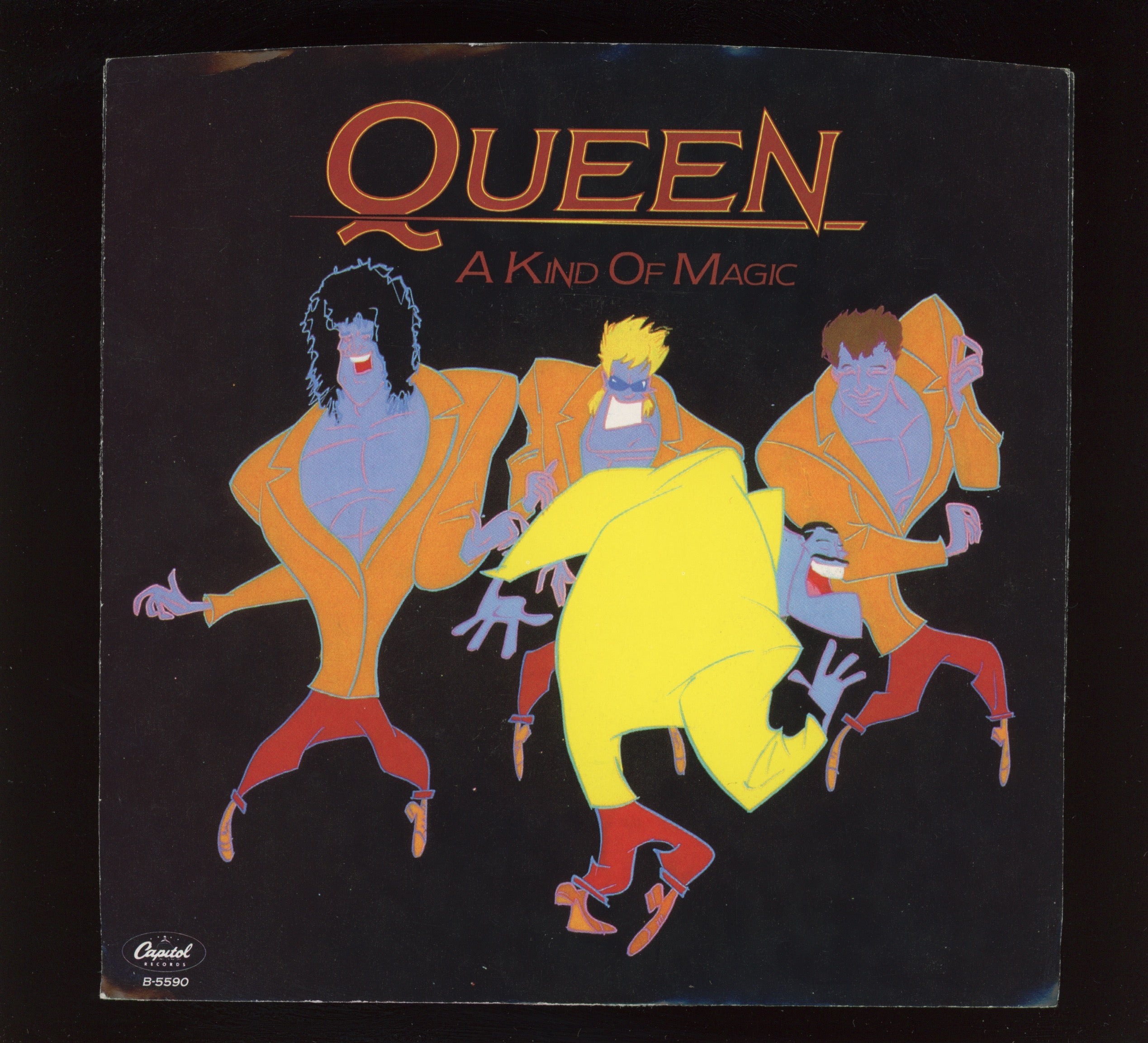 Queen - A Kind Of Magic on Capitol With Picture Sleeve