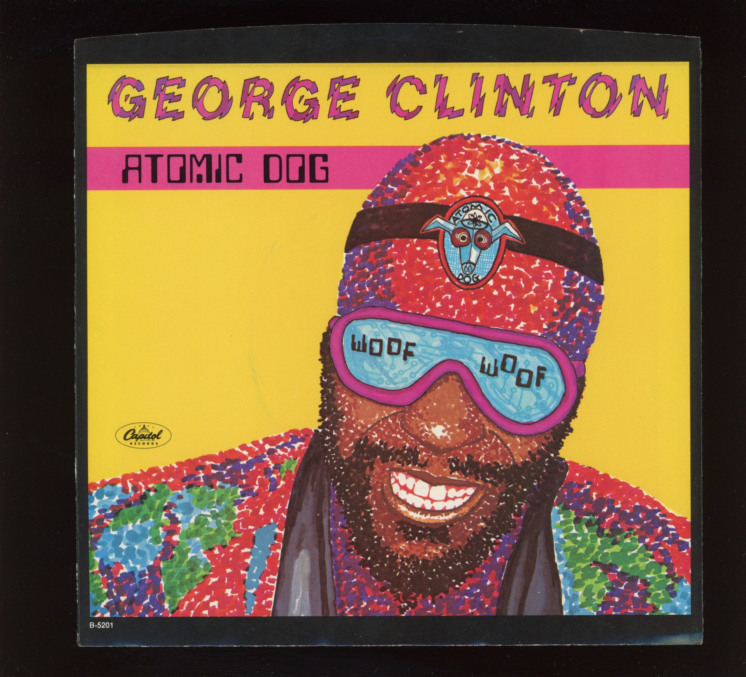 George Clinton - Atomic Dog on Capitol With Picture Sleeve