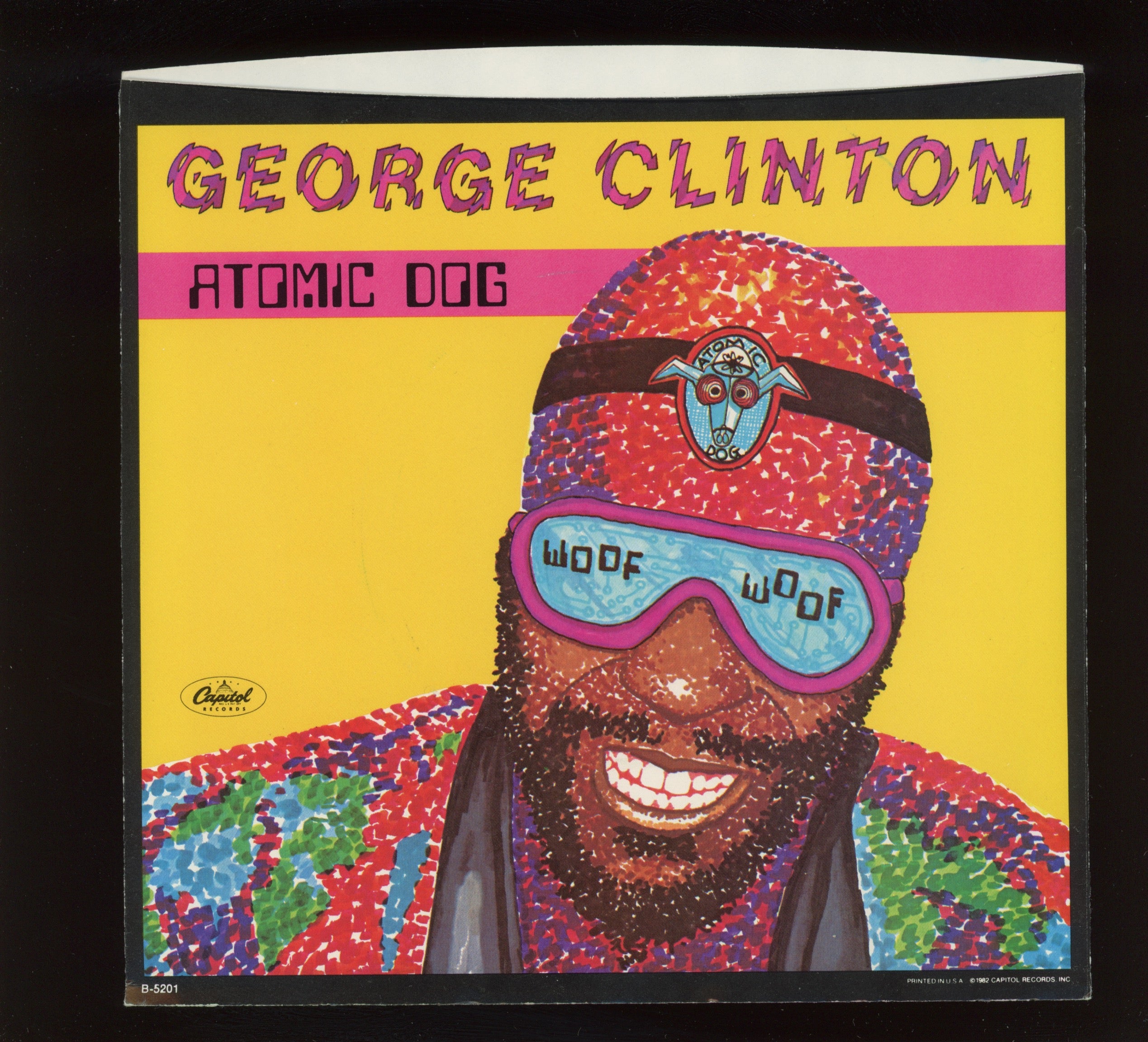 George Clinton - Atomic Dog on Capitol With Picture Sleeve