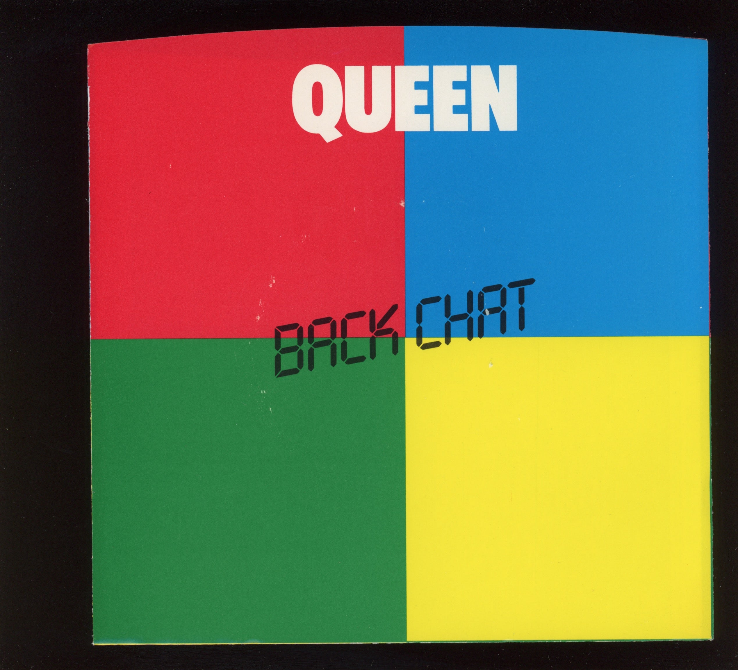 Queen - Back Chat on Elektra With Picture Sleeve