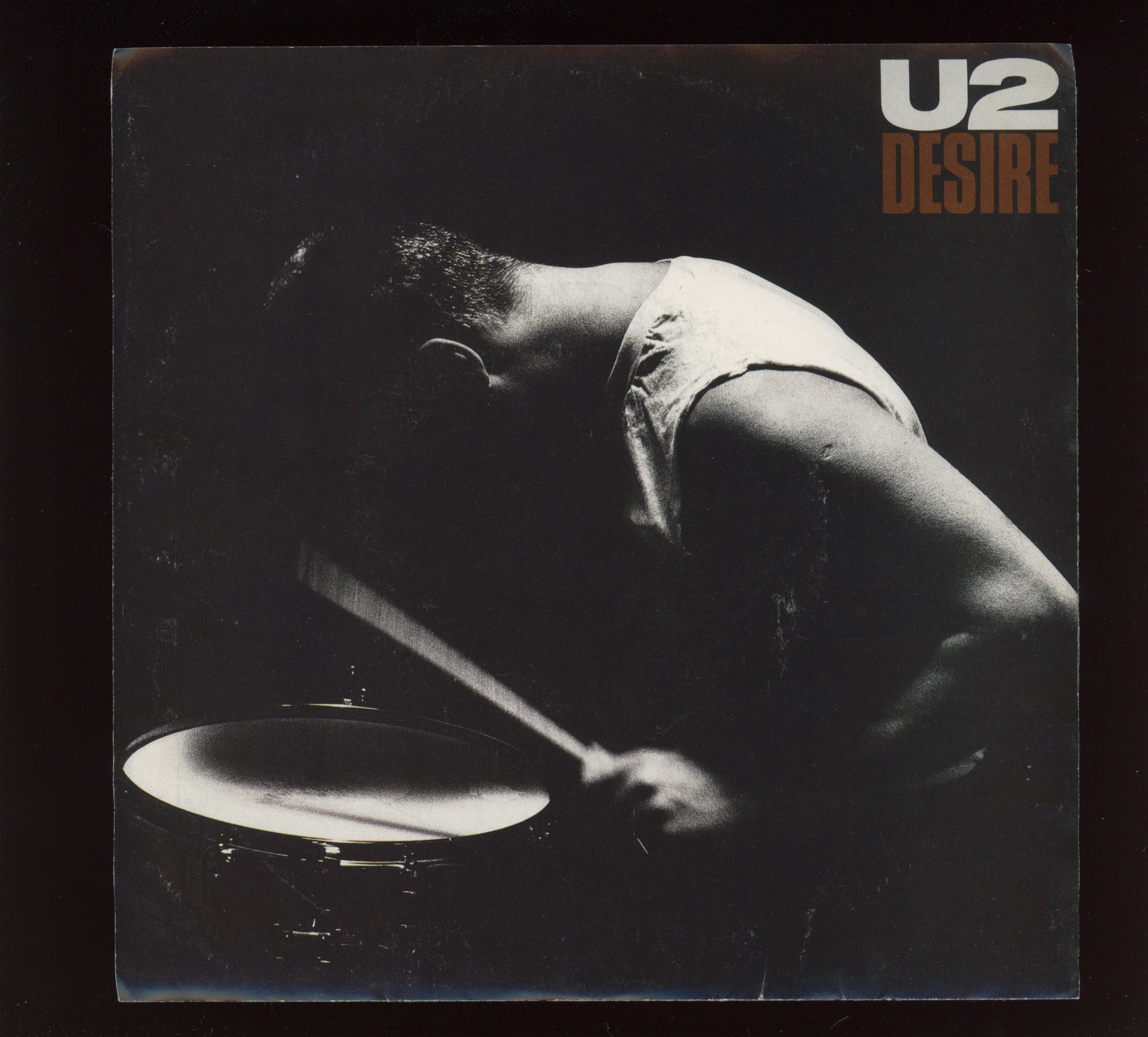 U2 - Desire on Island With Picture Sleeve Non Gatefold