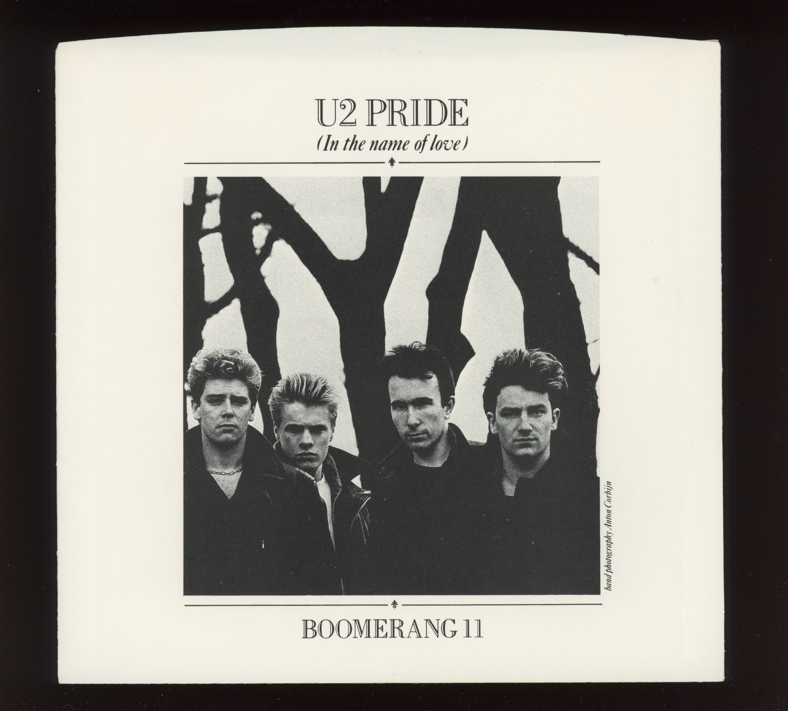 U2 - Pride (In The Name Of Love) on Island With Picture Sleeve