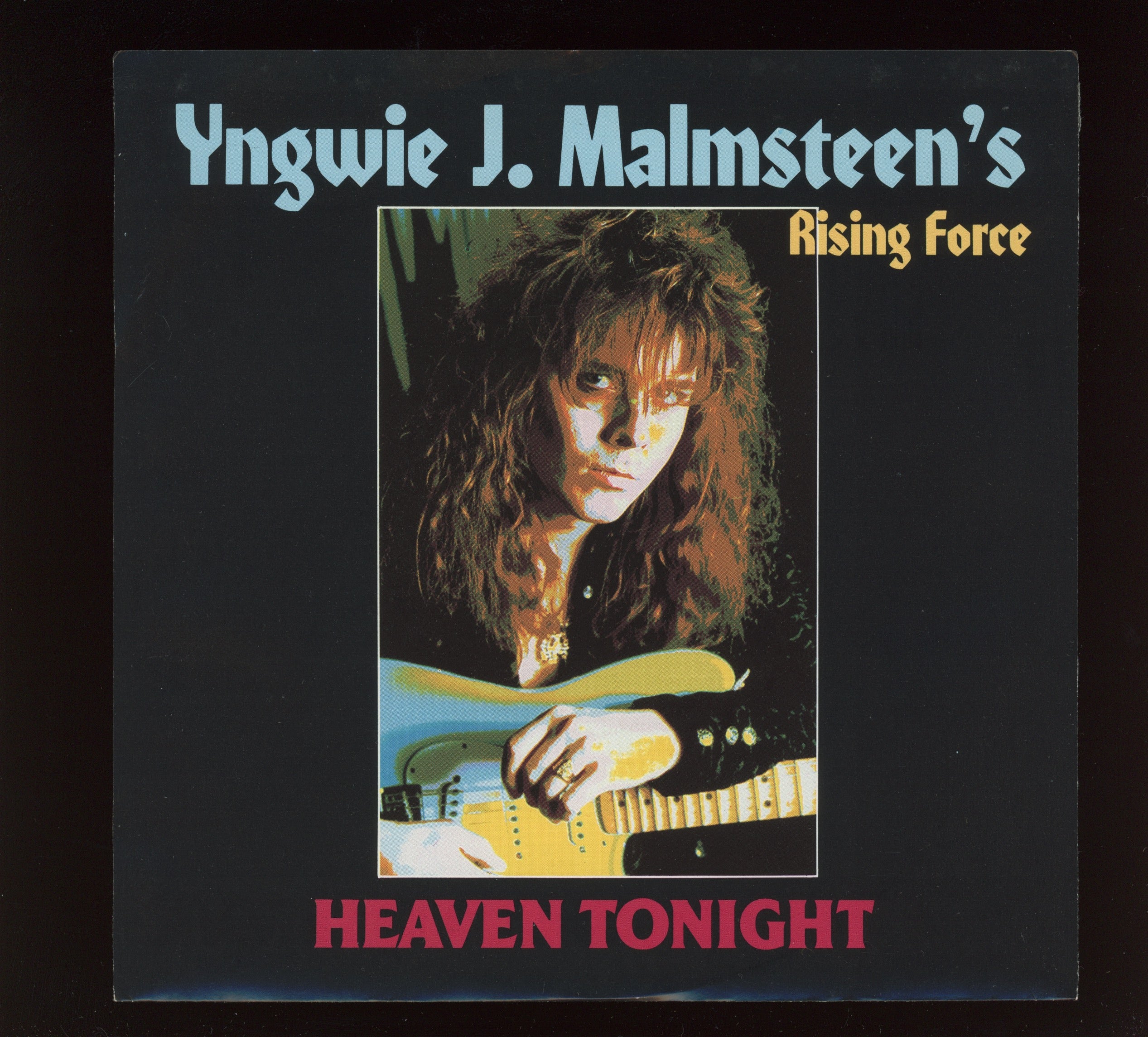 Yngwie J. Malmsteen's Rising Force - Heaven Tonight on Polydor With Picture Sleeve