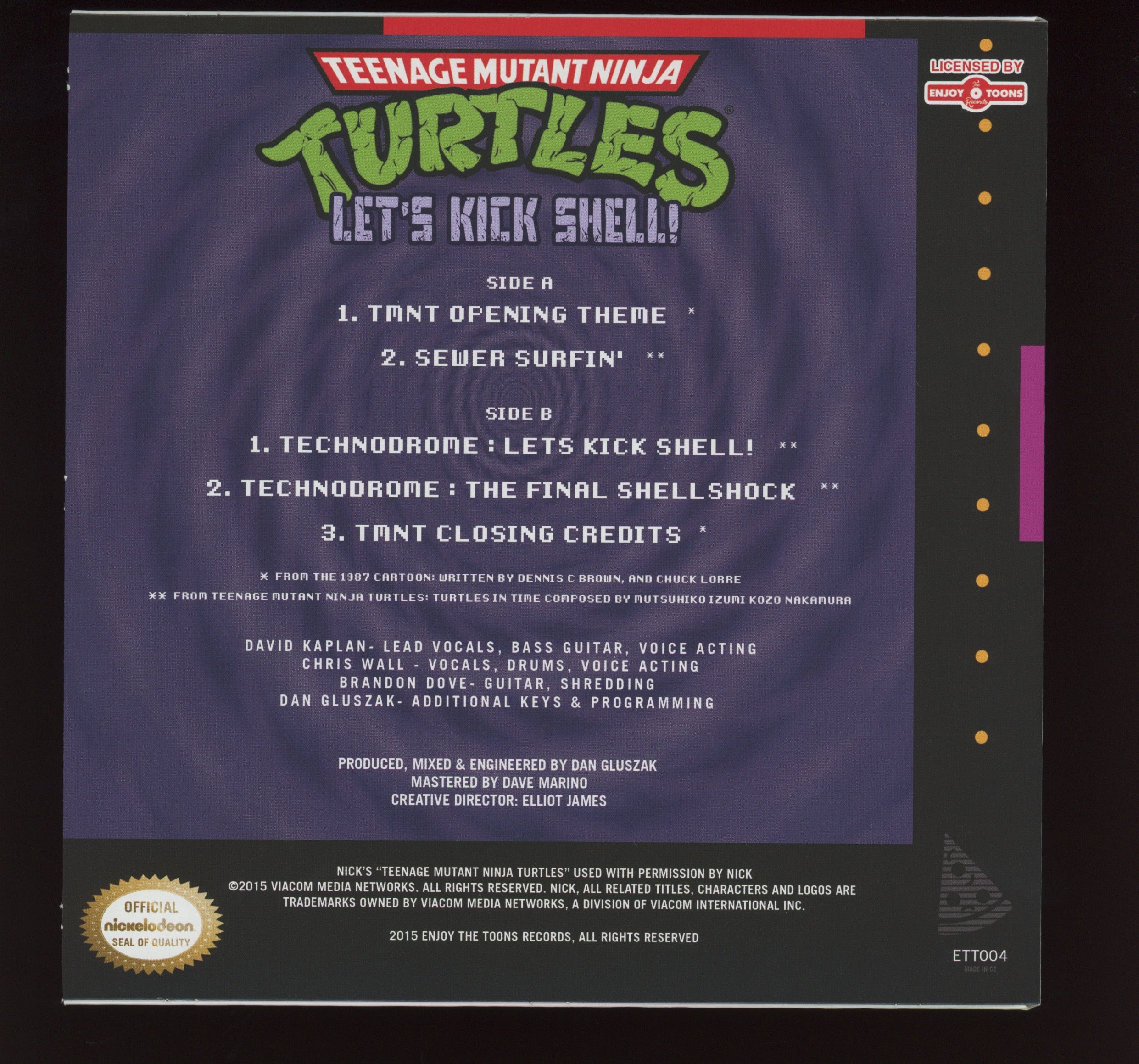 Teenage Mutant Ninja Turtles - Let's Kick Shell on Enjoy the Toons Limited Flesh Tone Pink Haze Krang 7"