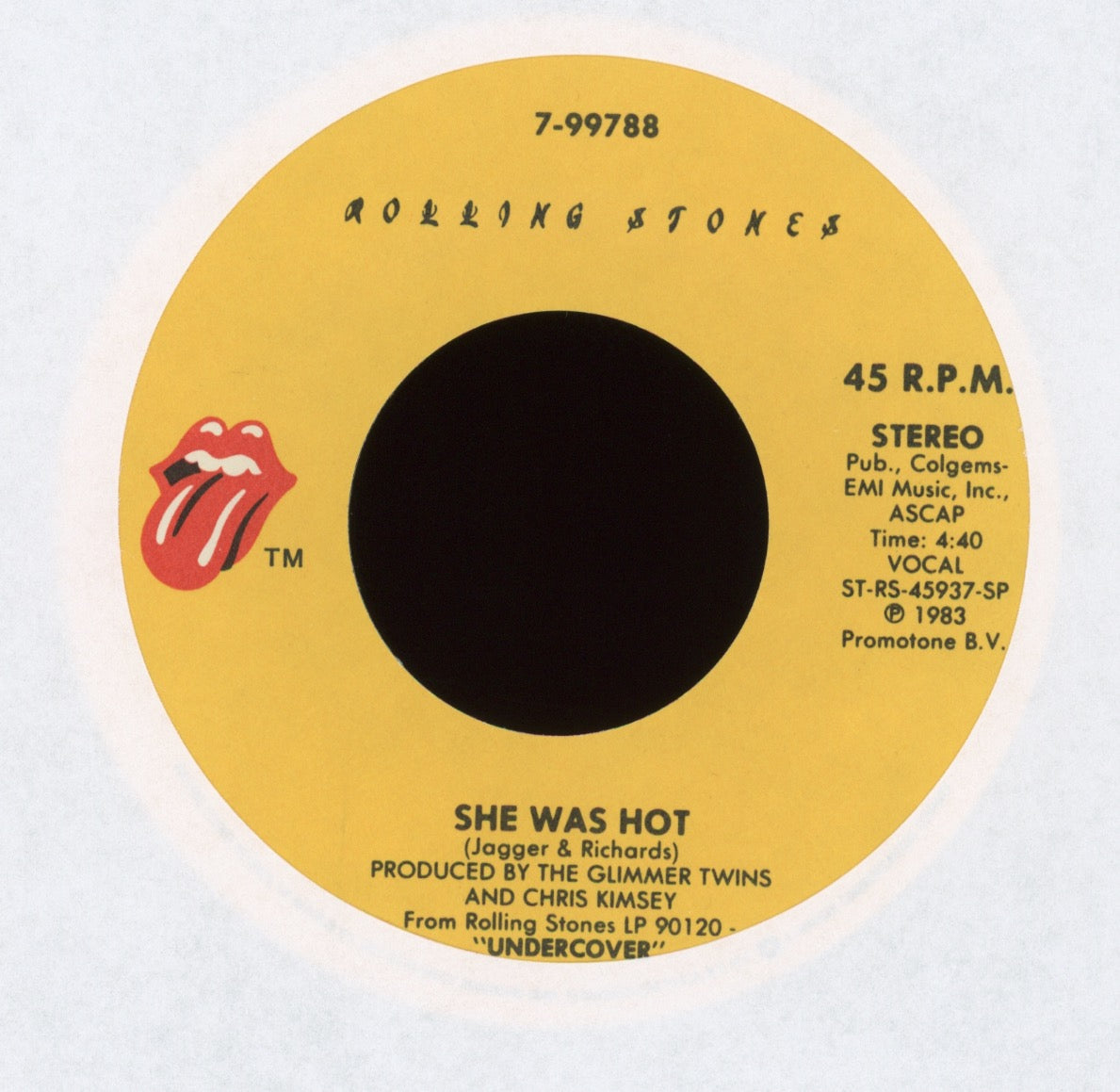The Rolling Stones - She Was Hot on Rolling Stones Records