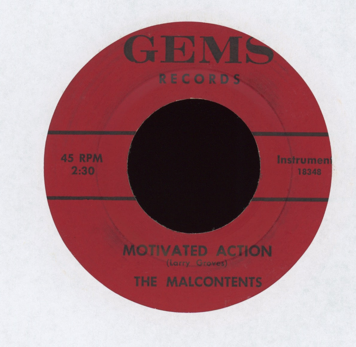 The Malcontents - (I'm A) Roustabout on Gems