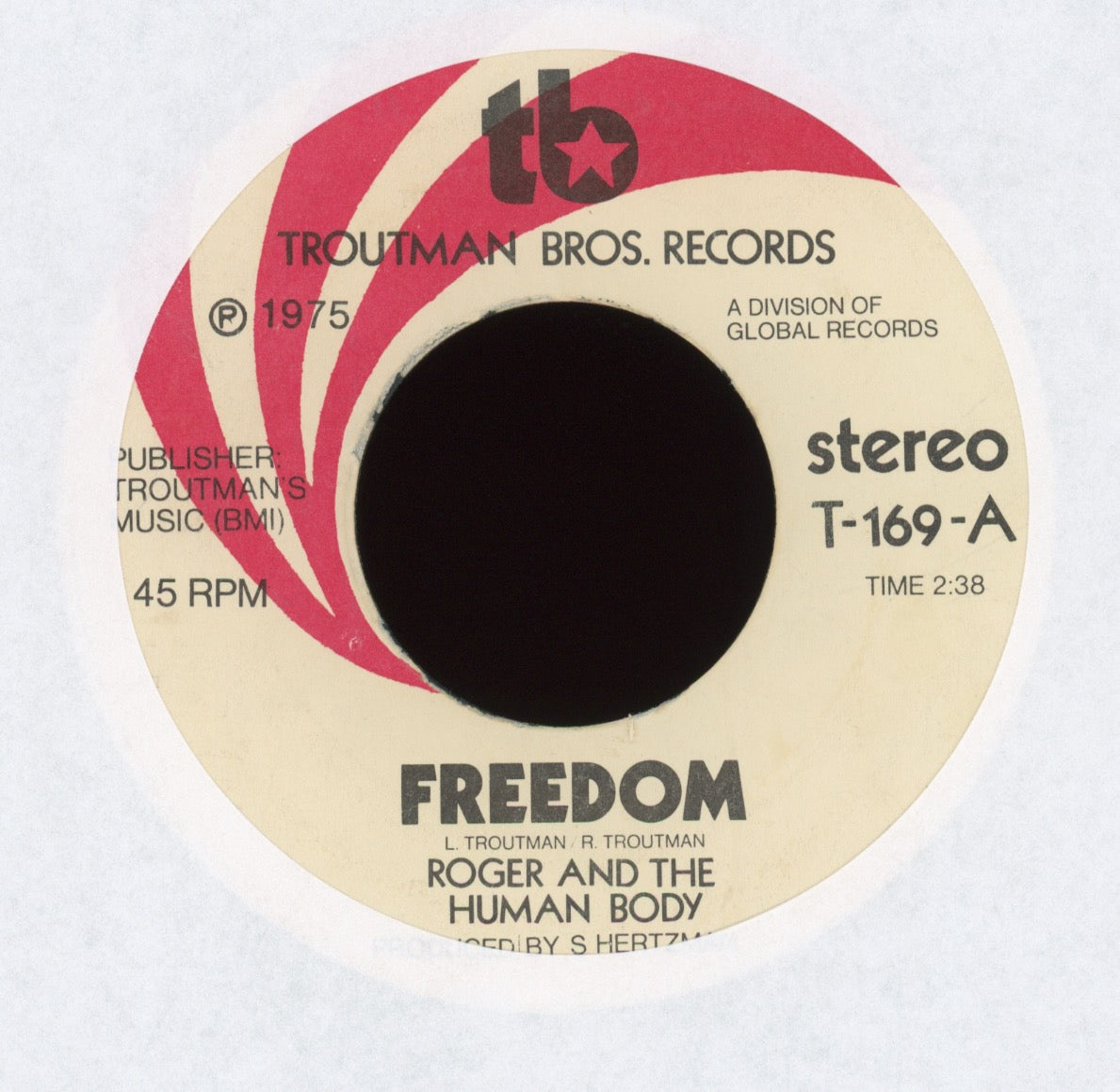 Roger & The Human Body - Freedom on Troutman Bros