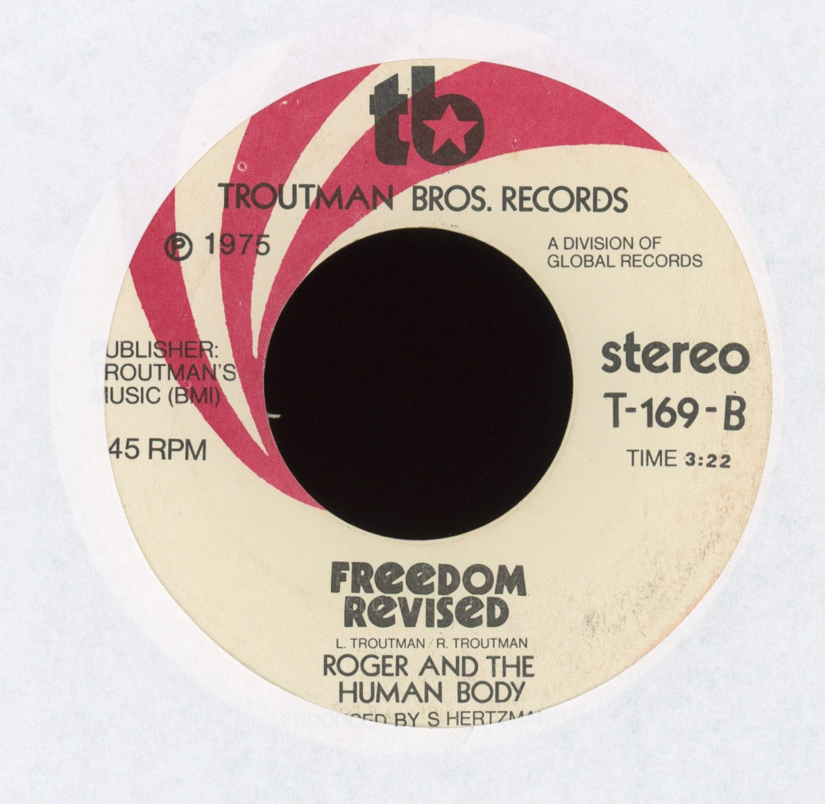 Roger & The Human Body - Freedom on Troutman Bros