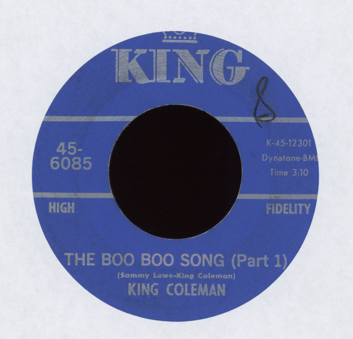 King Coleman - The Boo Boo Song on King